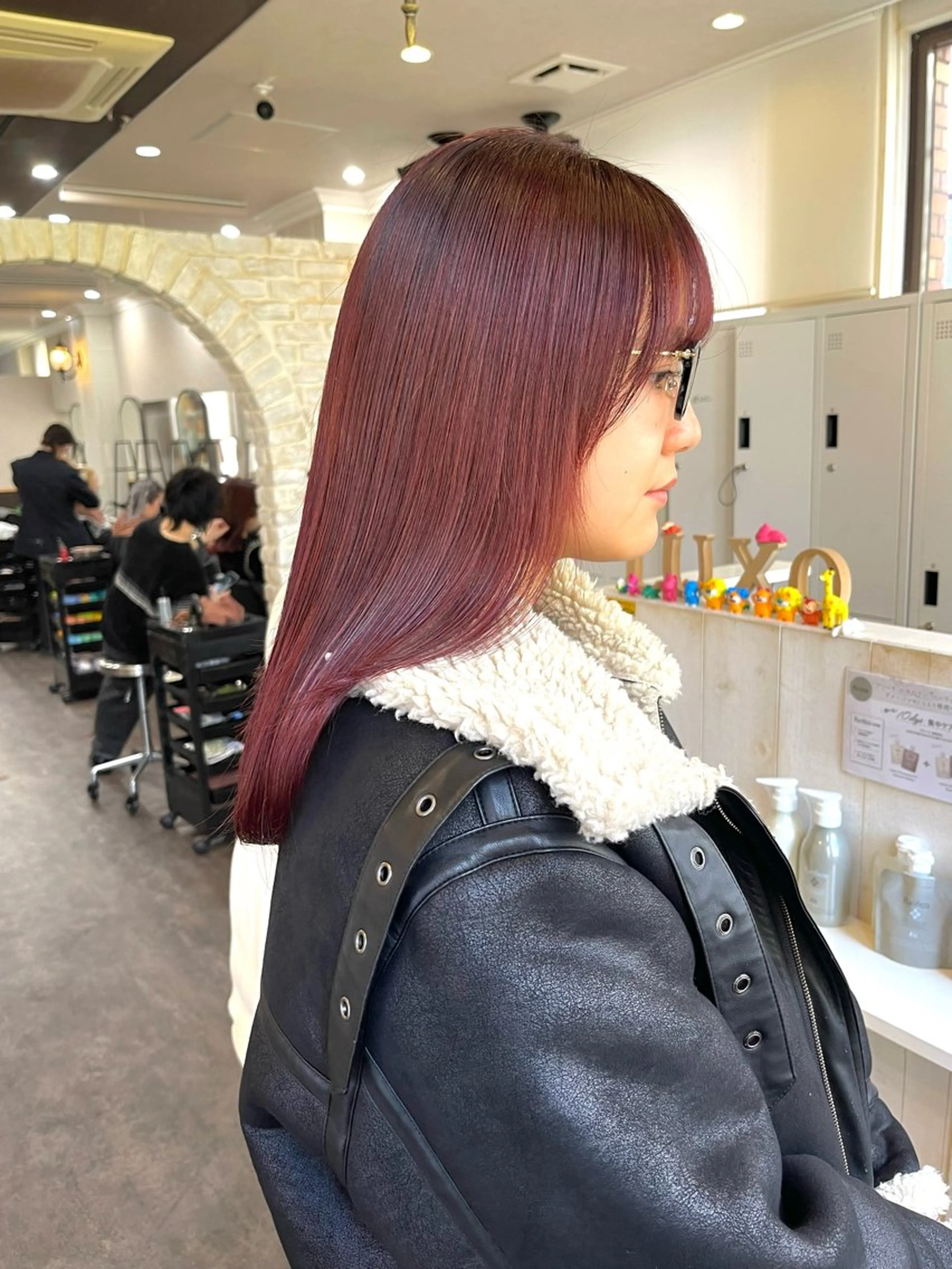 ミディアム カラー🫧アレンジ 🎀REIMIのヘアスタイル