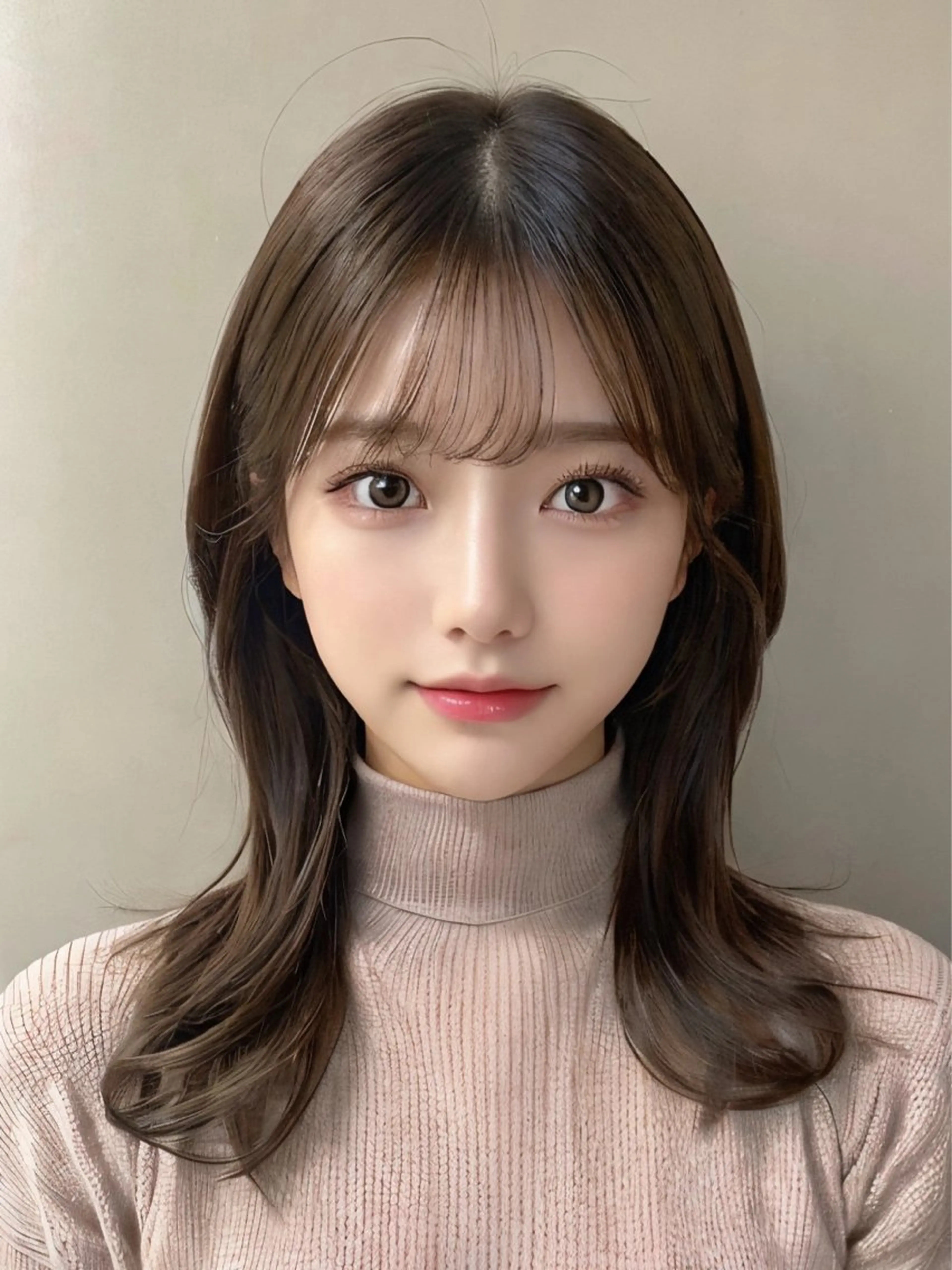 ミディアム くびれヘア 表参道/さあ や/大人ナチュラルのヘアスタイル