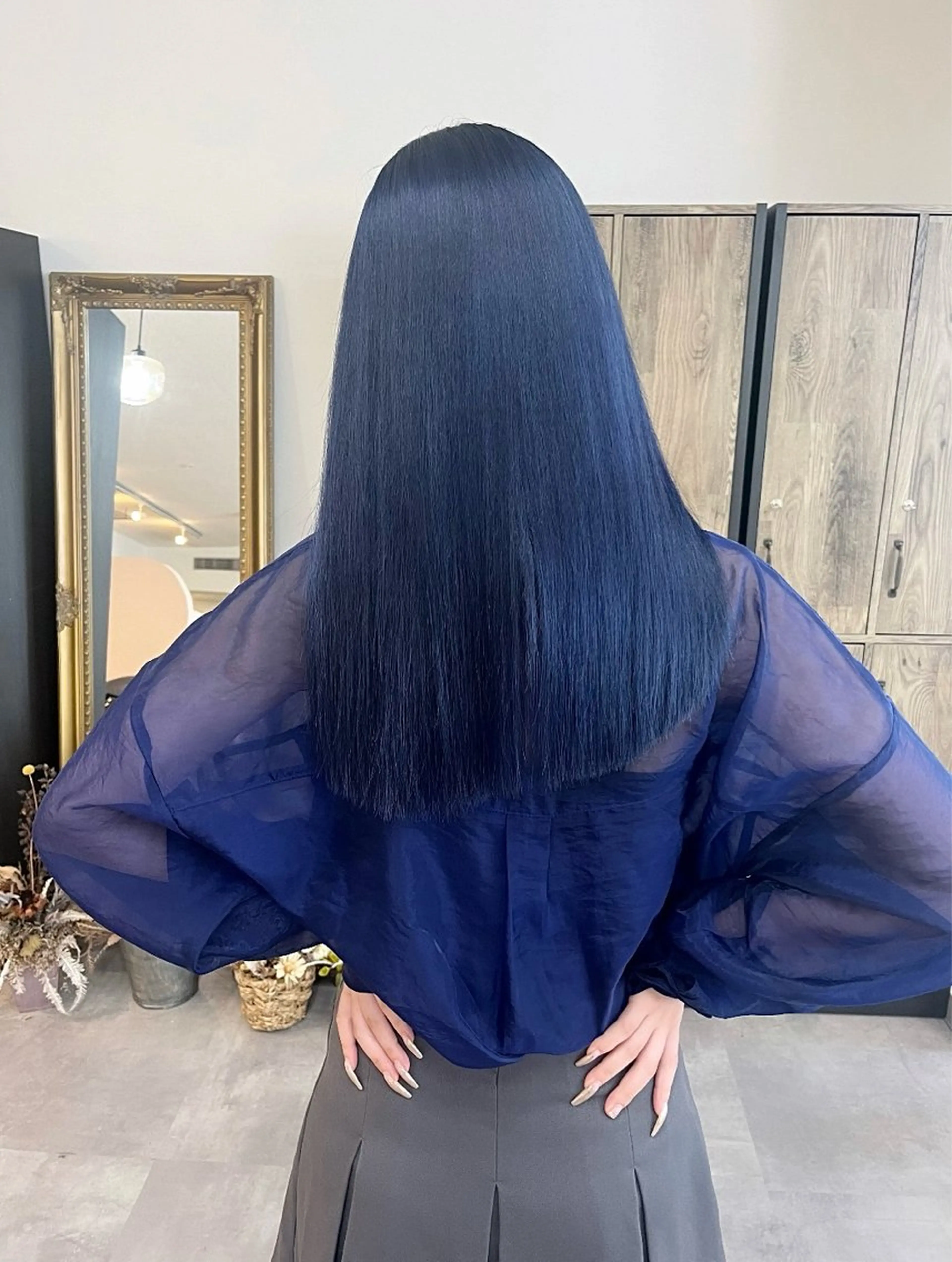 ロング ヘアカラー トリートメント 当日予約◎ risaのヘアスタイル