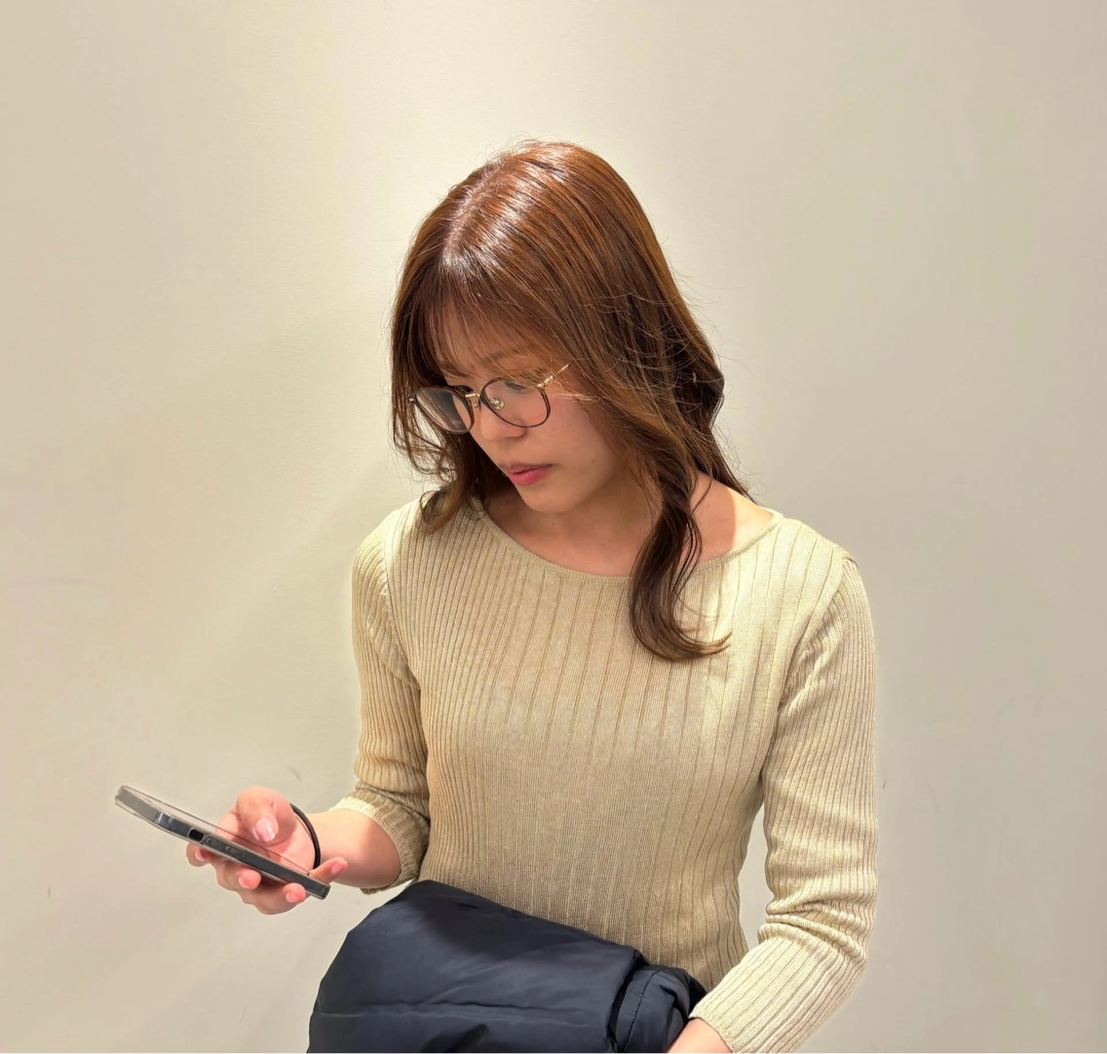 カラー ヘアカラー 大本 こころのヘアスタイル