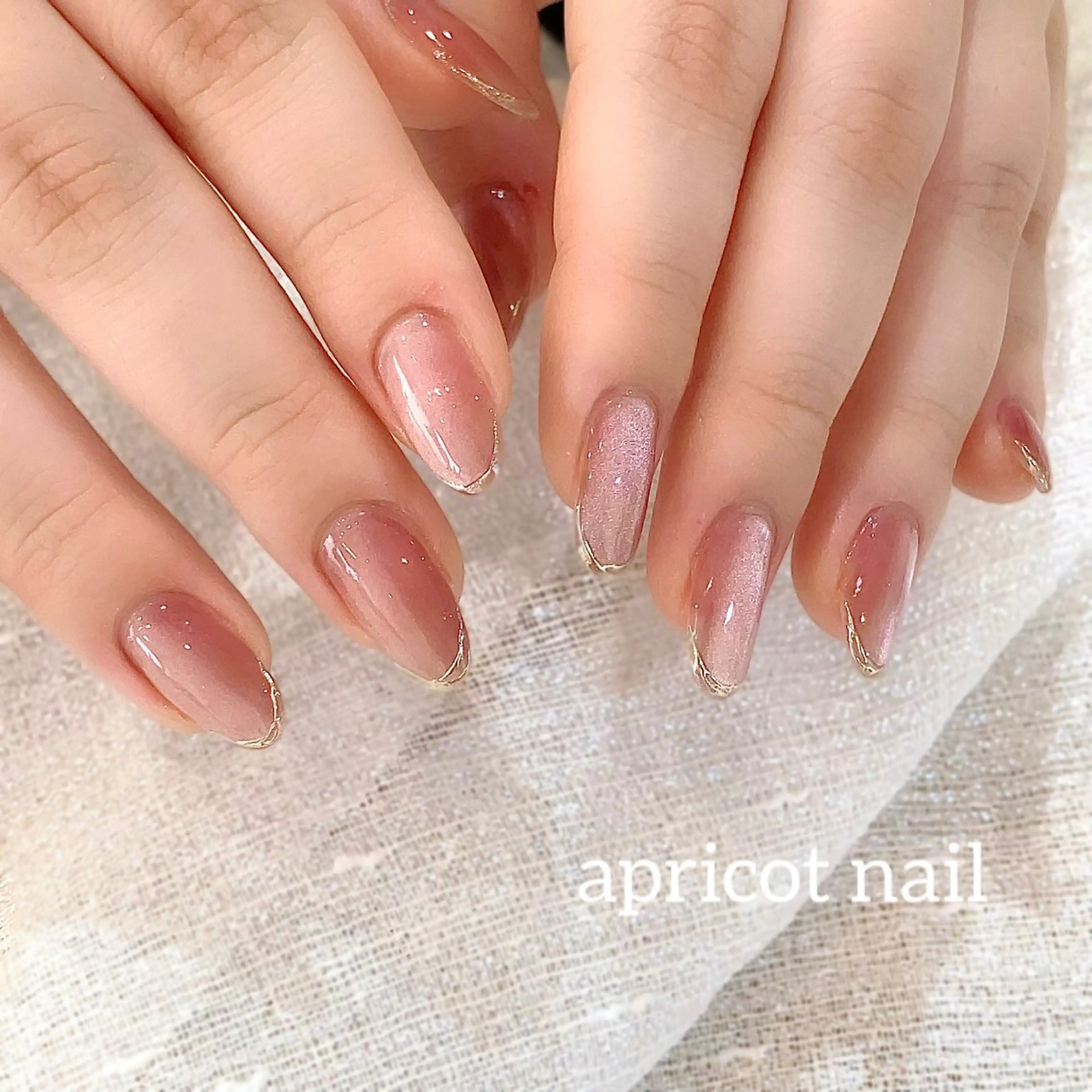 ネイル ハンドネイル apricot nailのネイルデザイン