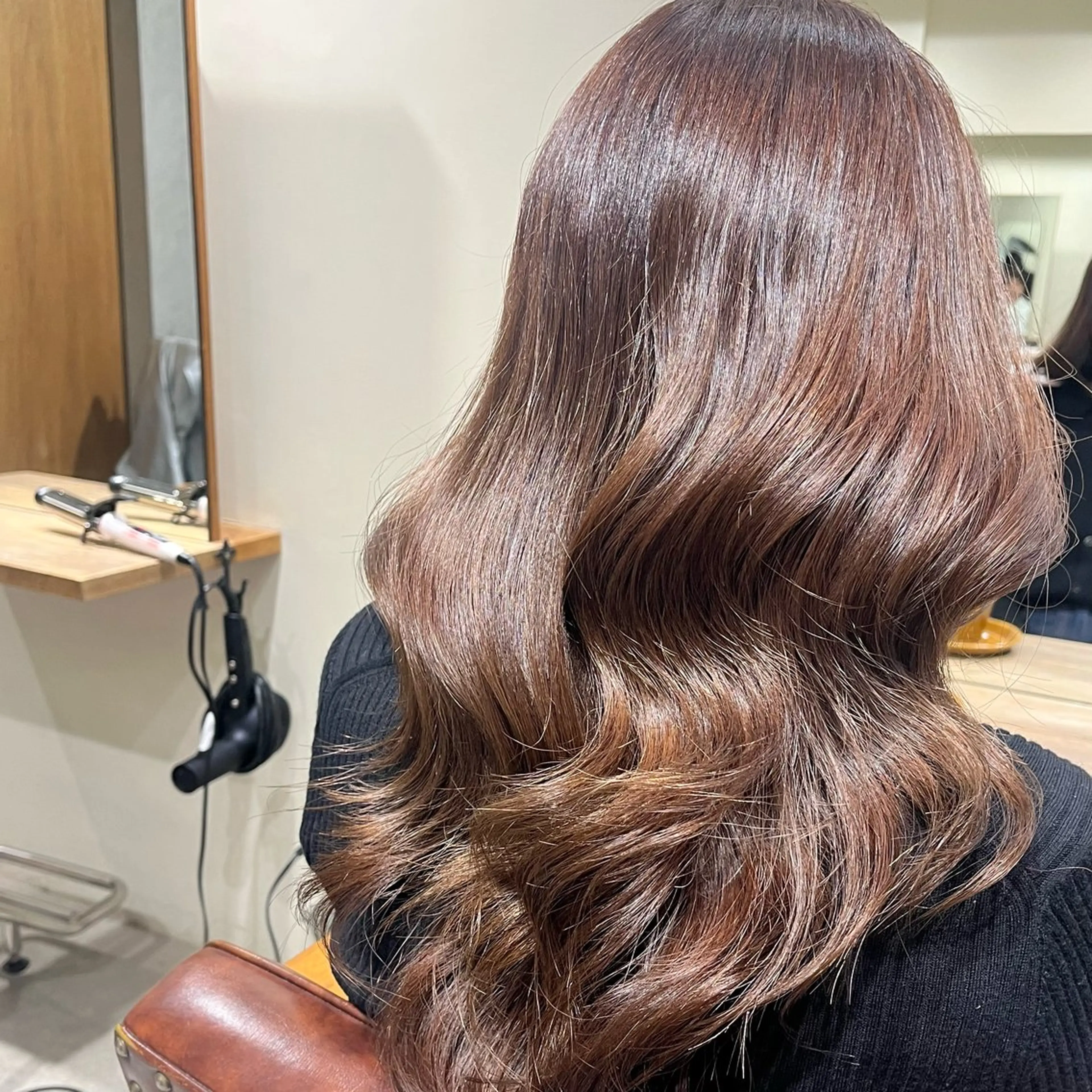 ロング カラー 韓国風ヘア レイヤーカット 🦮shiori アイドルオタク🦮のヘアスタイル