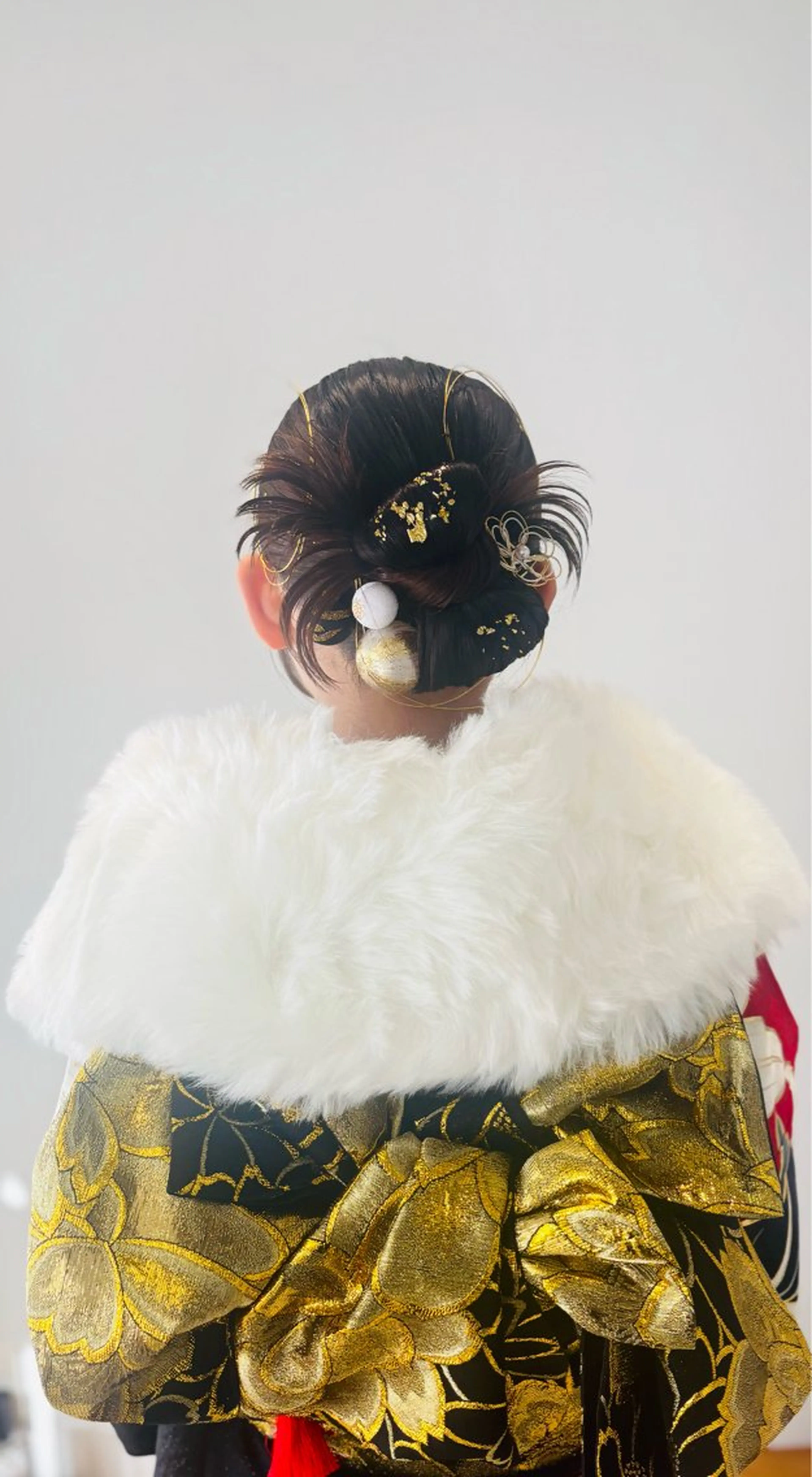 ロング ヘアセット 白土 さくらのヘアスタイル