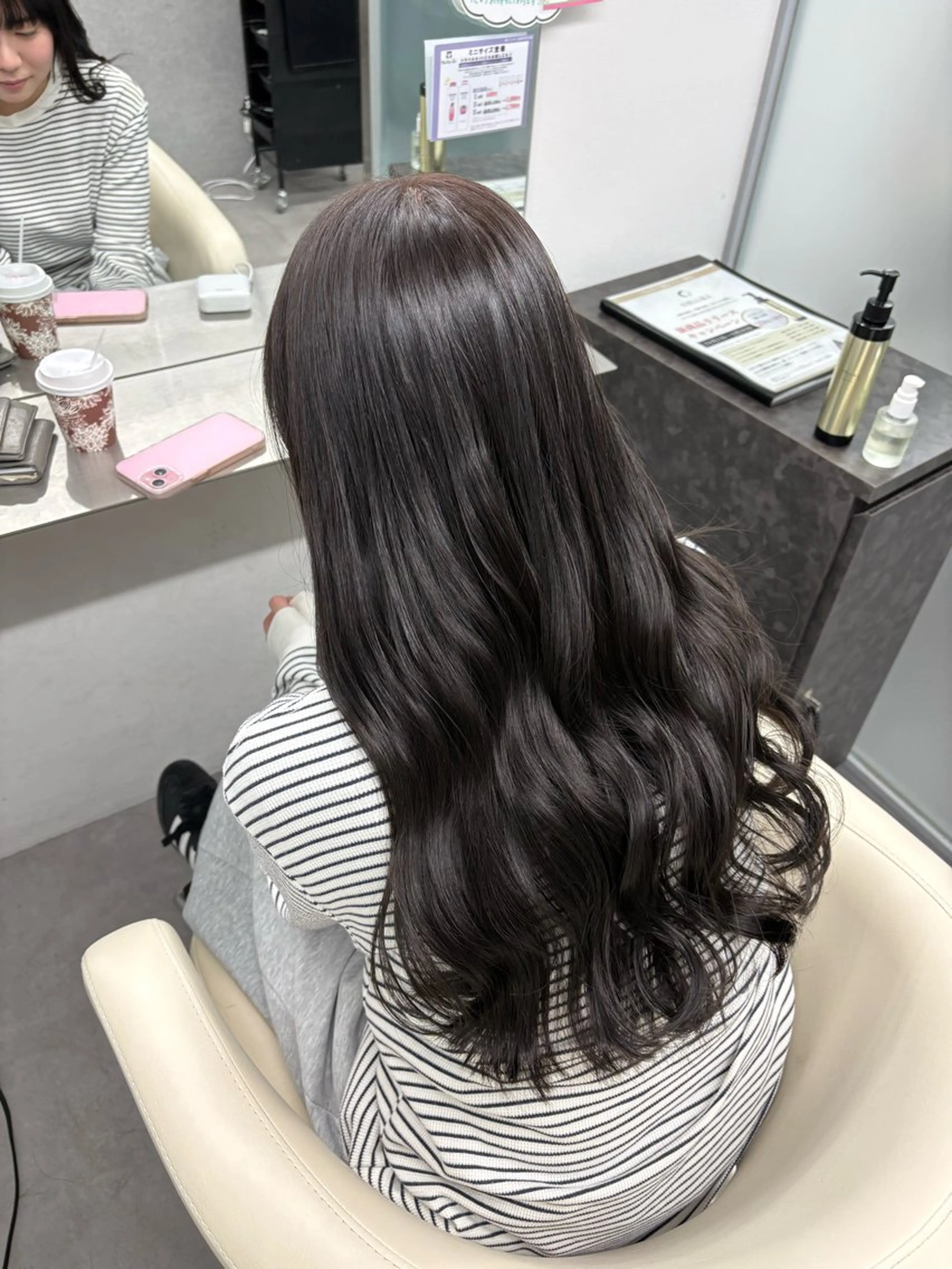 ロング カラー ヘアカラー トレンド甘めガーリー Mizuki☁️🫧のヘアスタイル