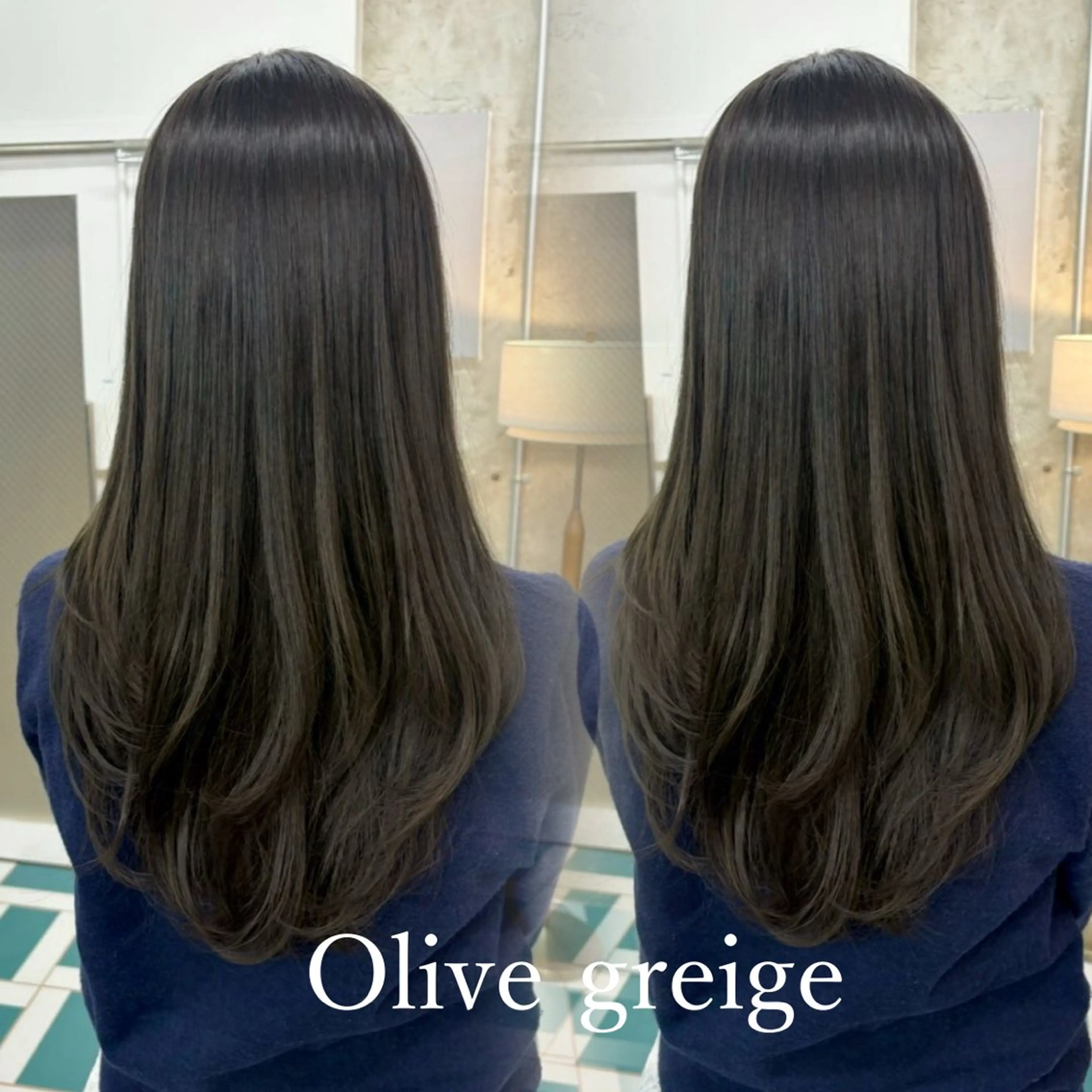 ロング ヘアカラー AYAKA/名古屋/ 栄/ボブ/透明カラーのヘアスタイル