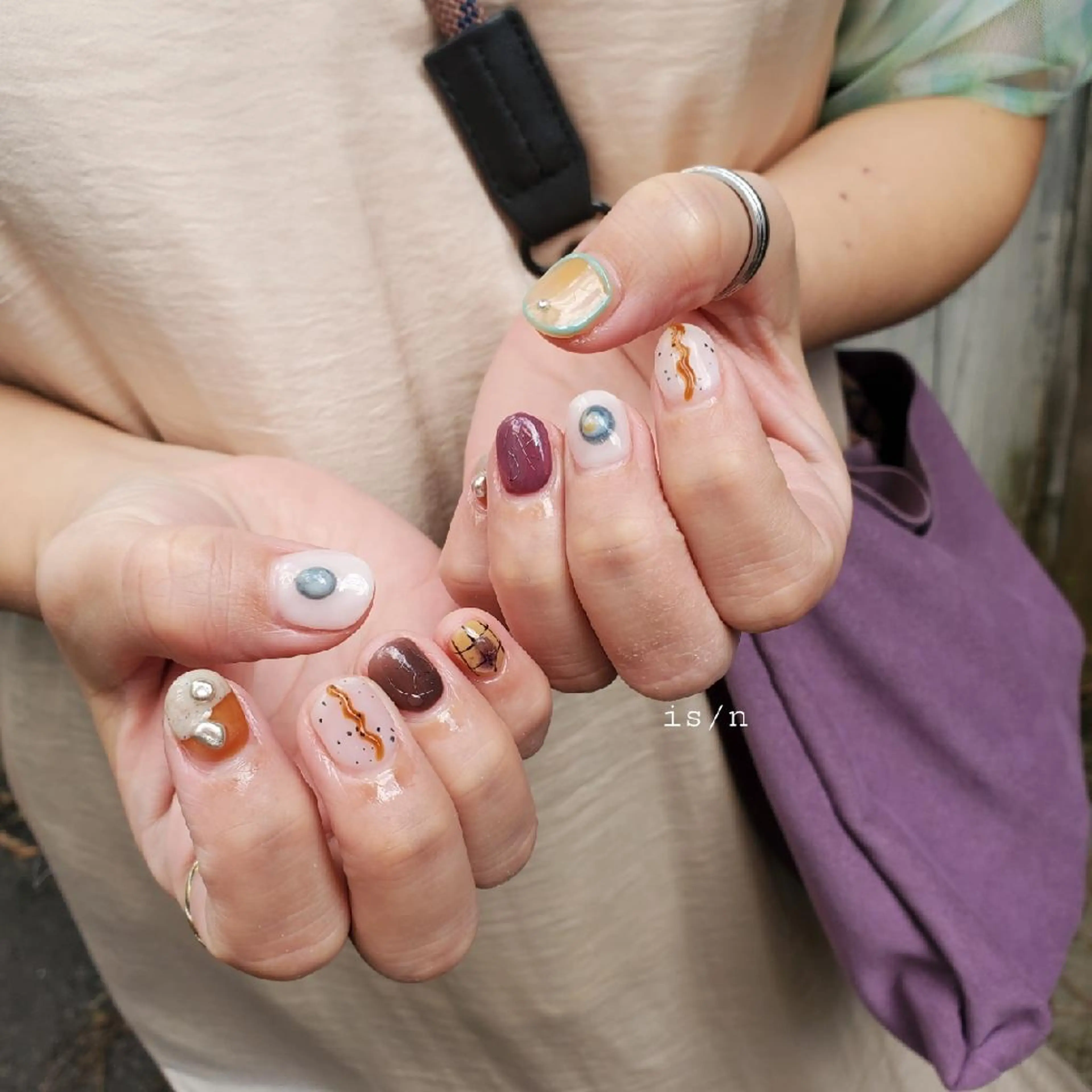 ネイル ハンドネイル 店長 佐藤のネイルデザイン