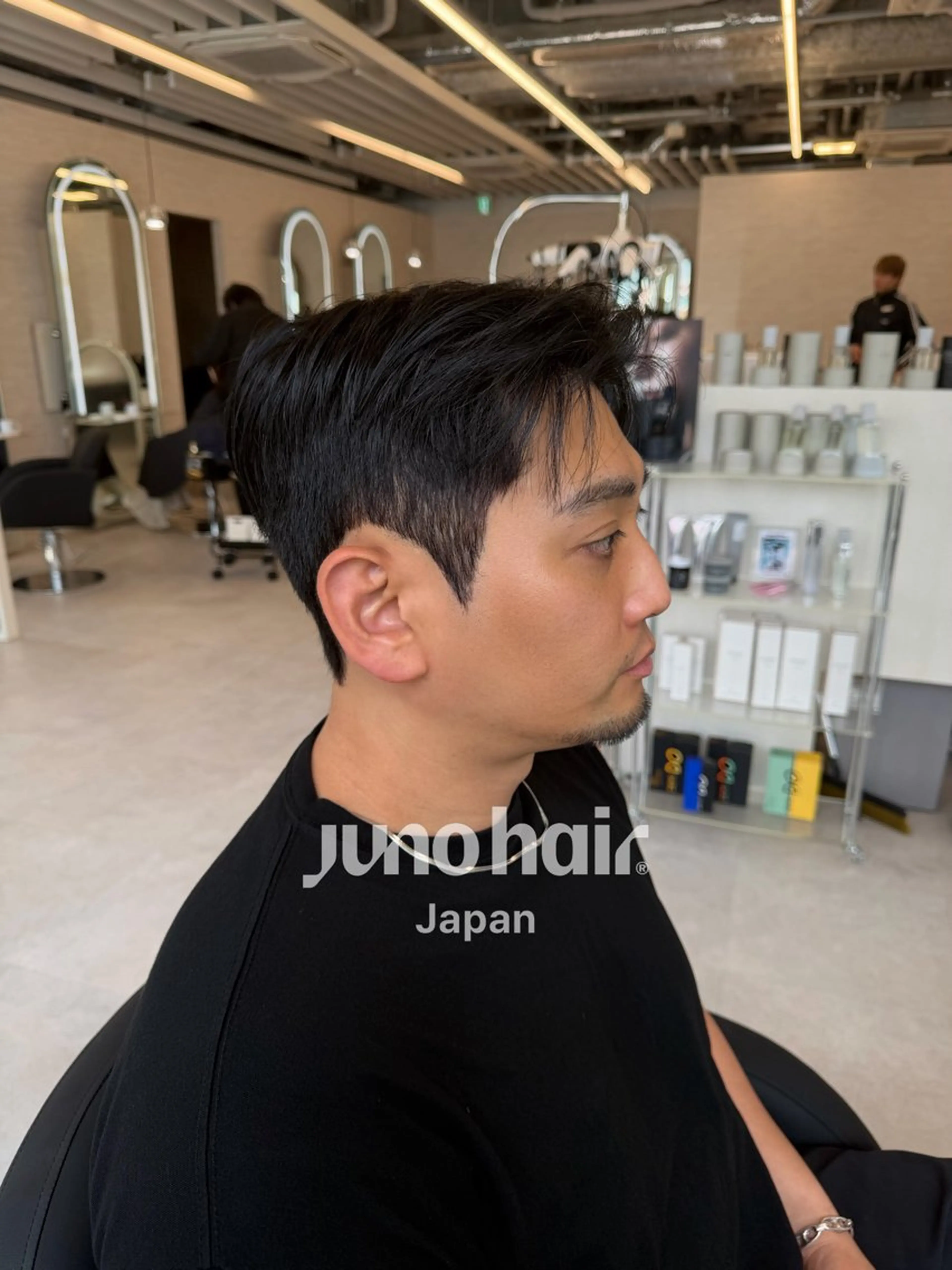 メンズ カット パーマ 韓国式ダウンパーマ 🇰🇷櫻井健のヘアスタイル