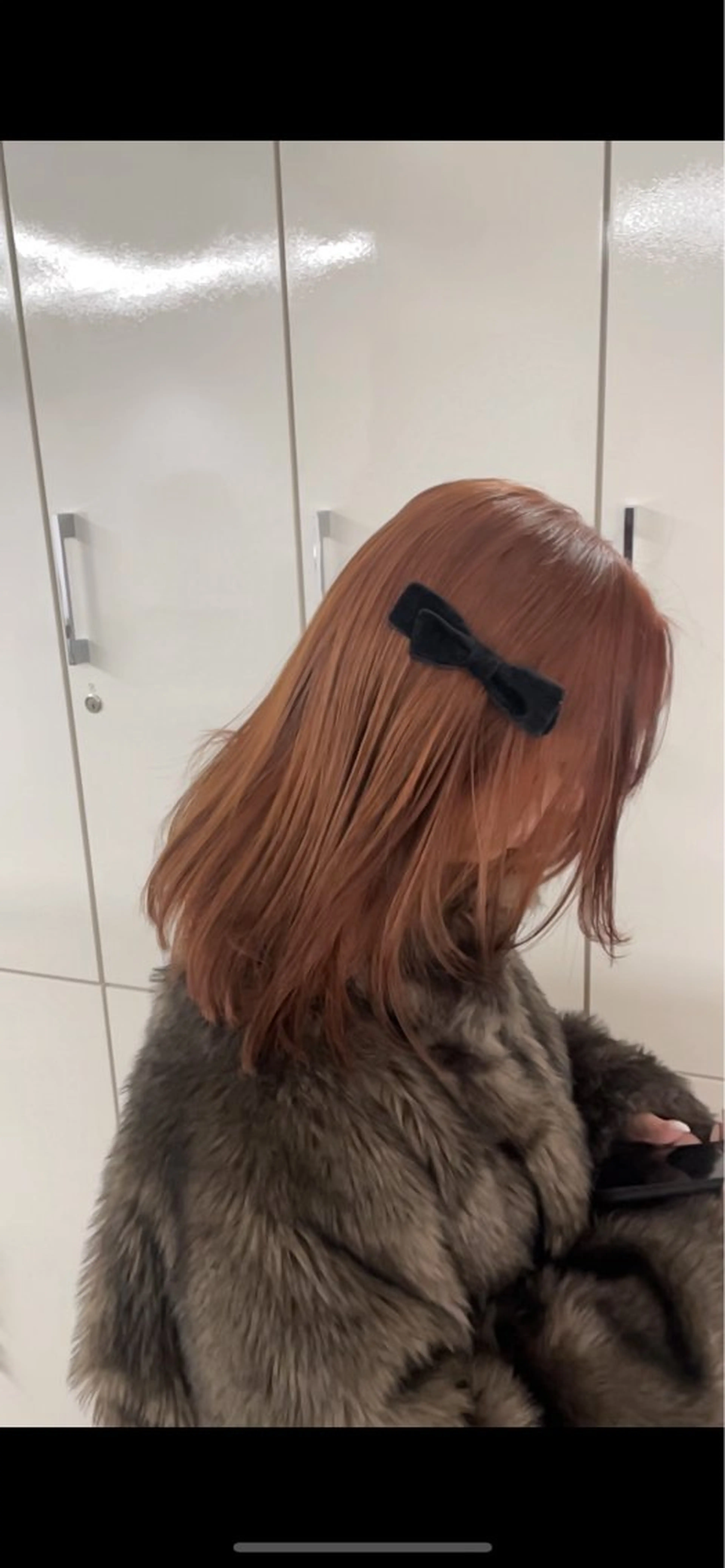 ミディアム 安達 萌花のヘアスタイル