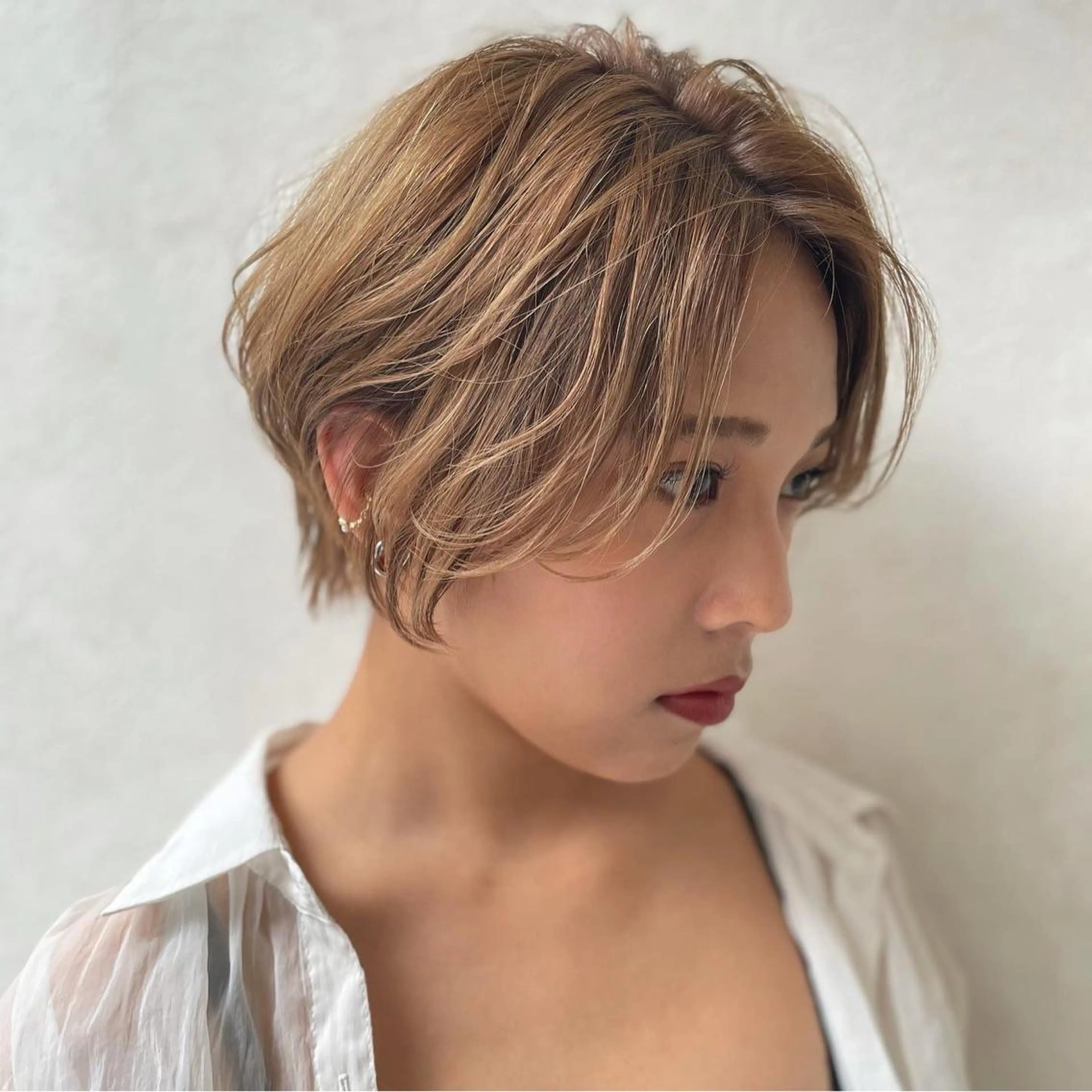 ショート カラー ノンダメージサロン/ 北川瑞樹のヘアスタイル