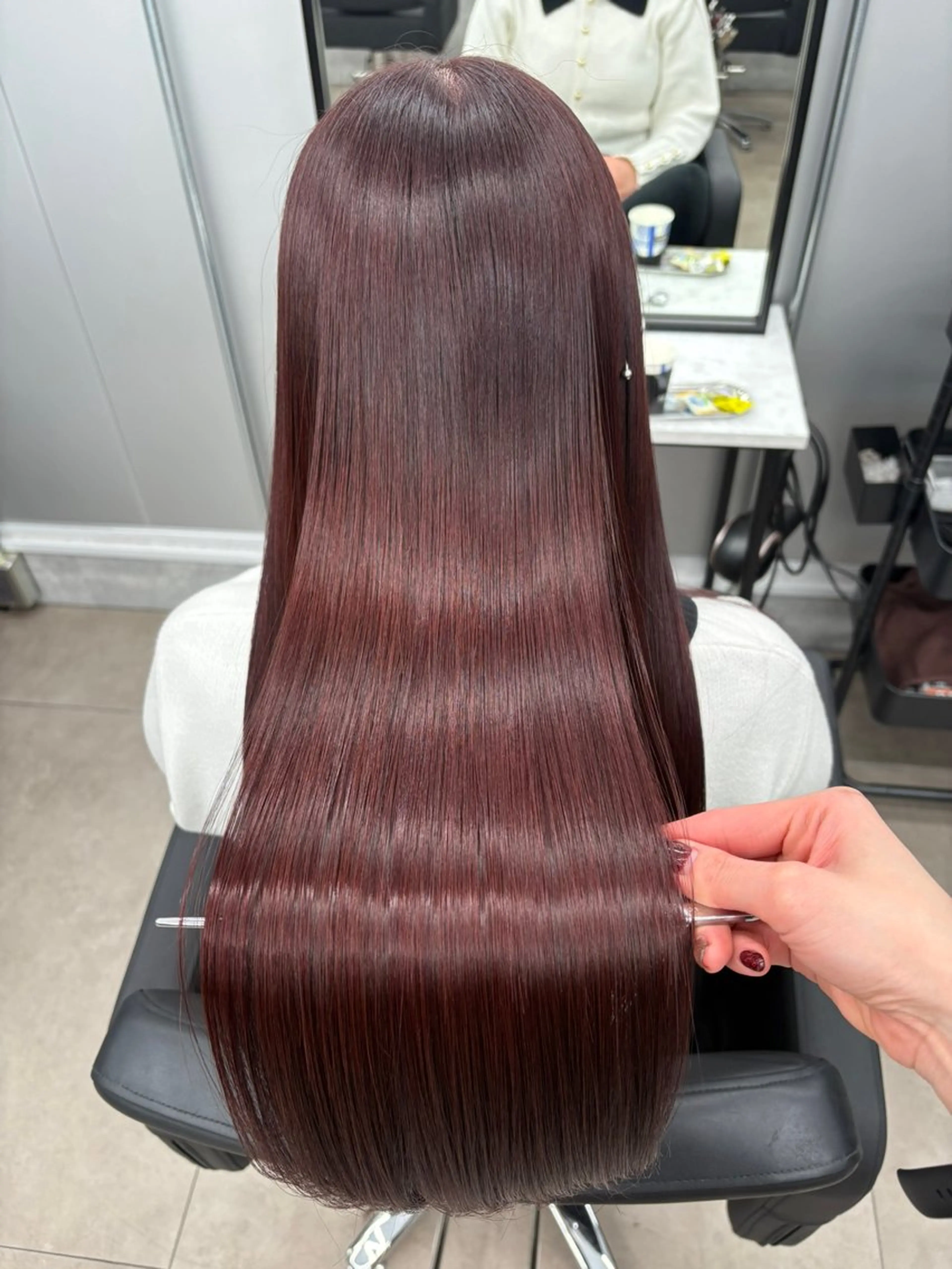 ロング カラー 髪質改善/レイヤー カット/店長/原島のヘアスタイル