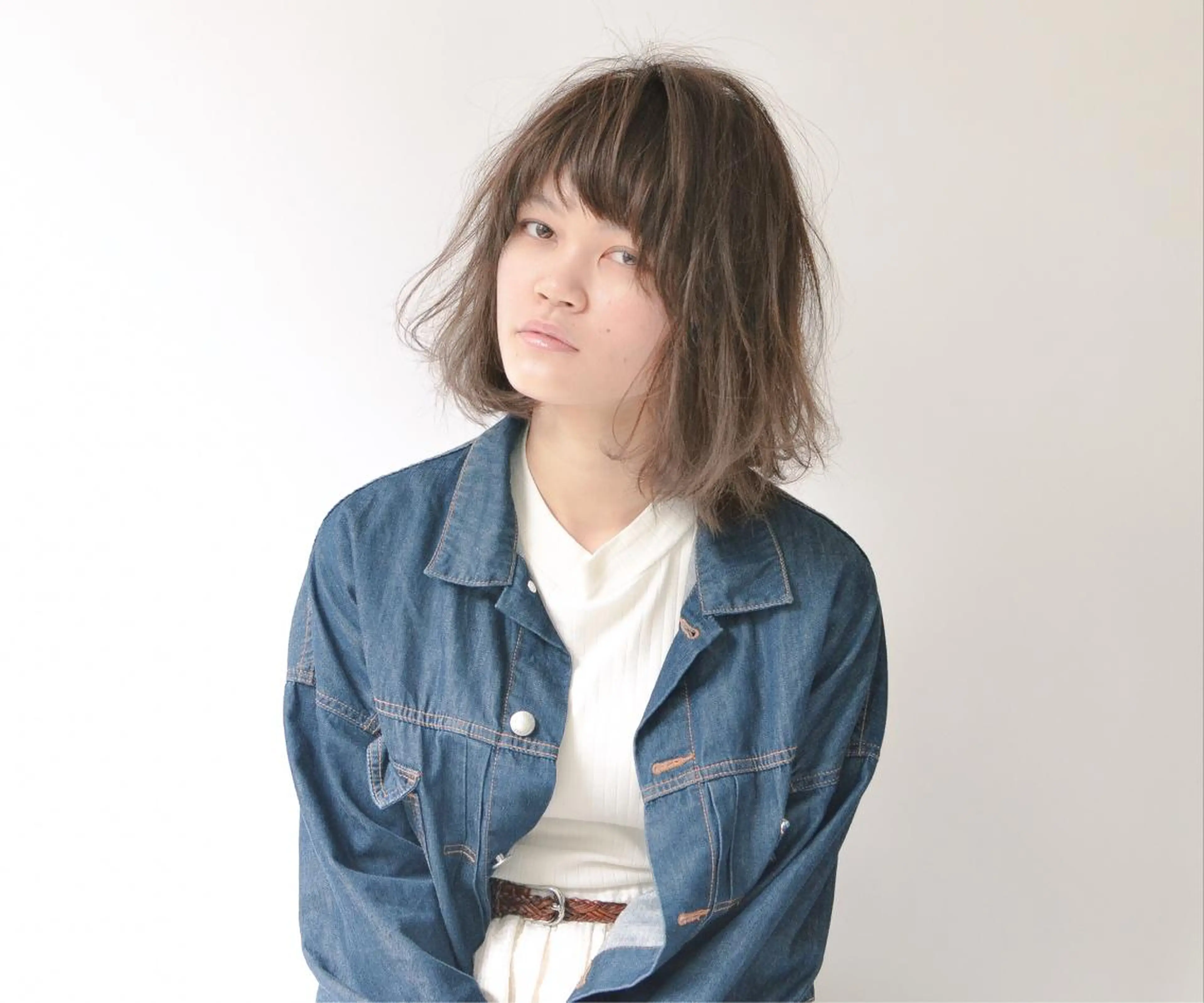 ミディアム 美髪の錬金術師 チダ ヨシヒロのヘアスタイル