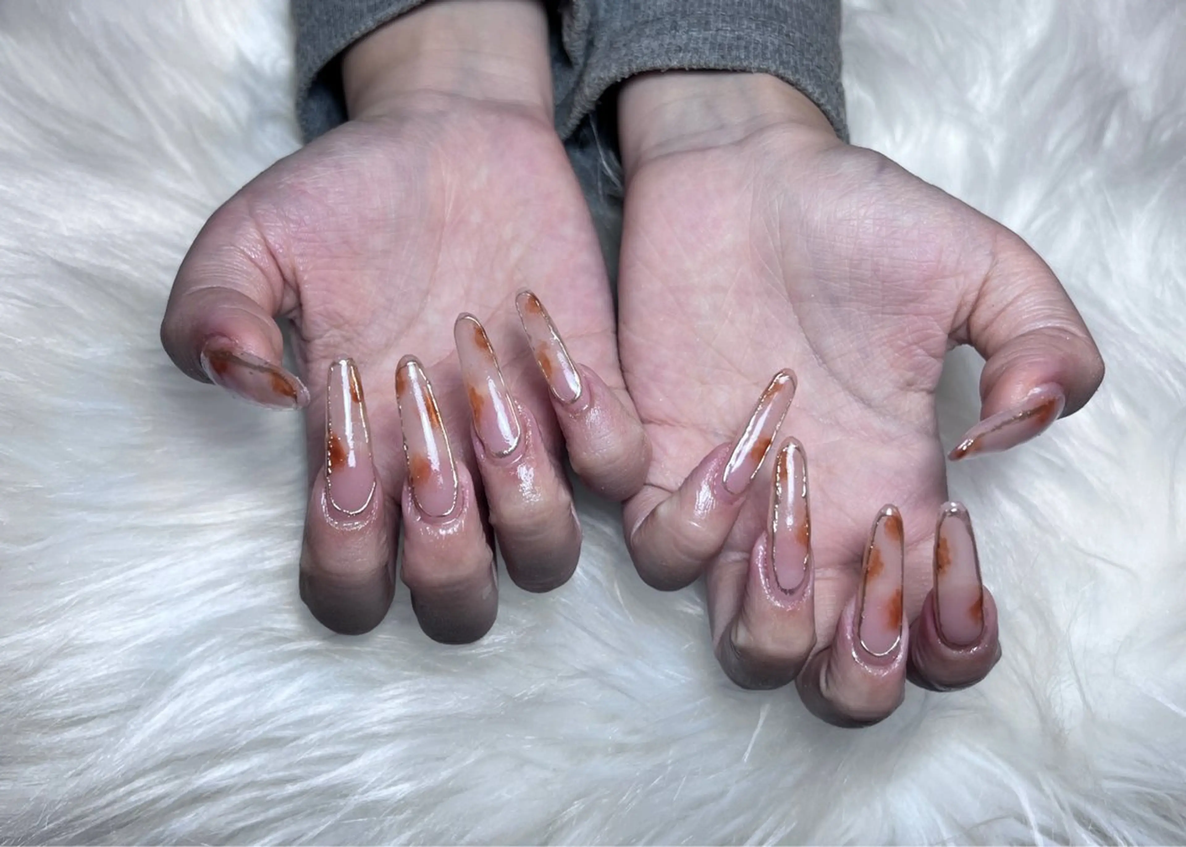 ネイル ☁️Yun nail Rin☁️のネイルデザイン