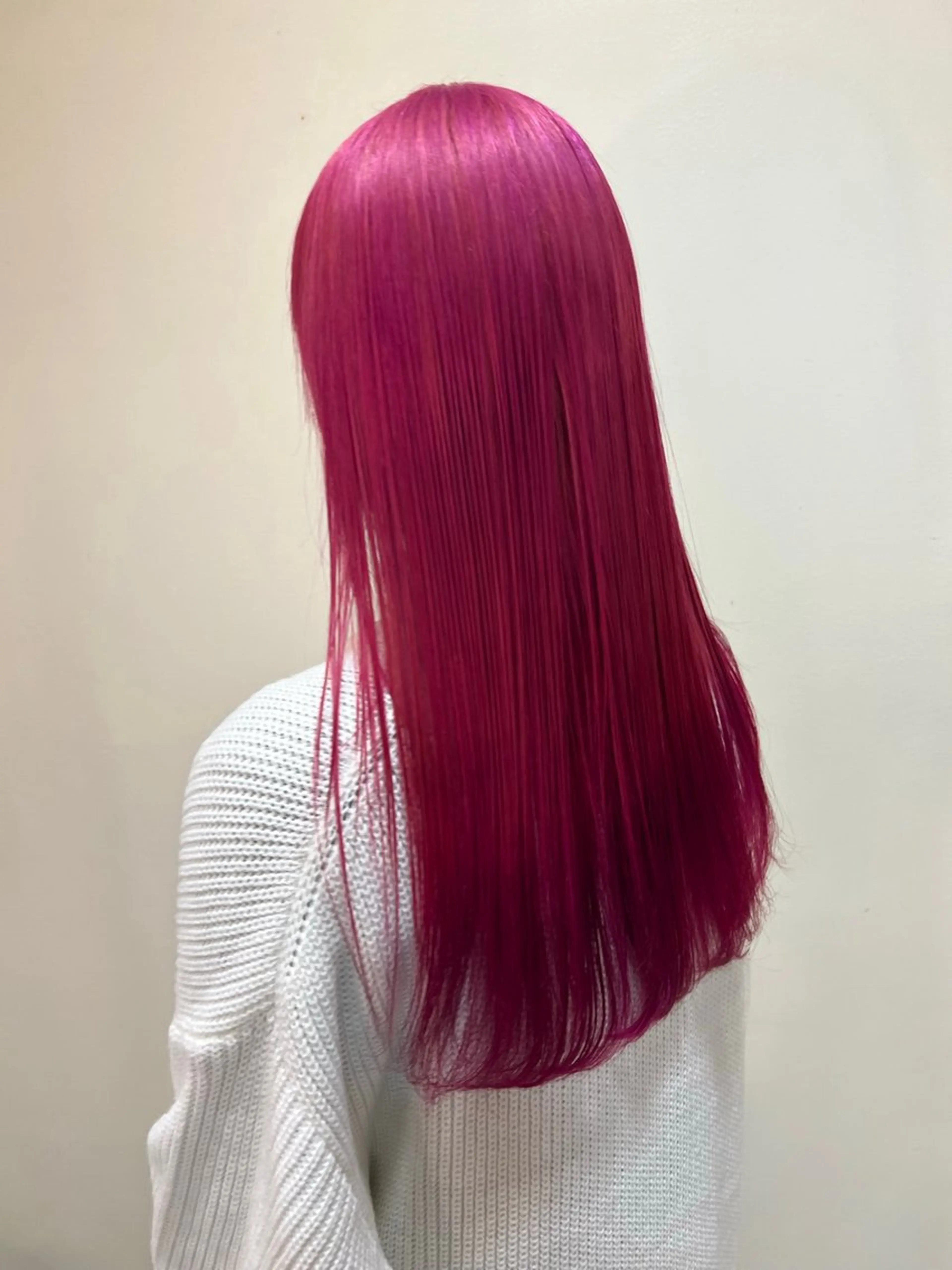 セミロング カラー AIconic nagoya所属・縮毛矯正/ レイヤー/ミディアムのヘアスタイル