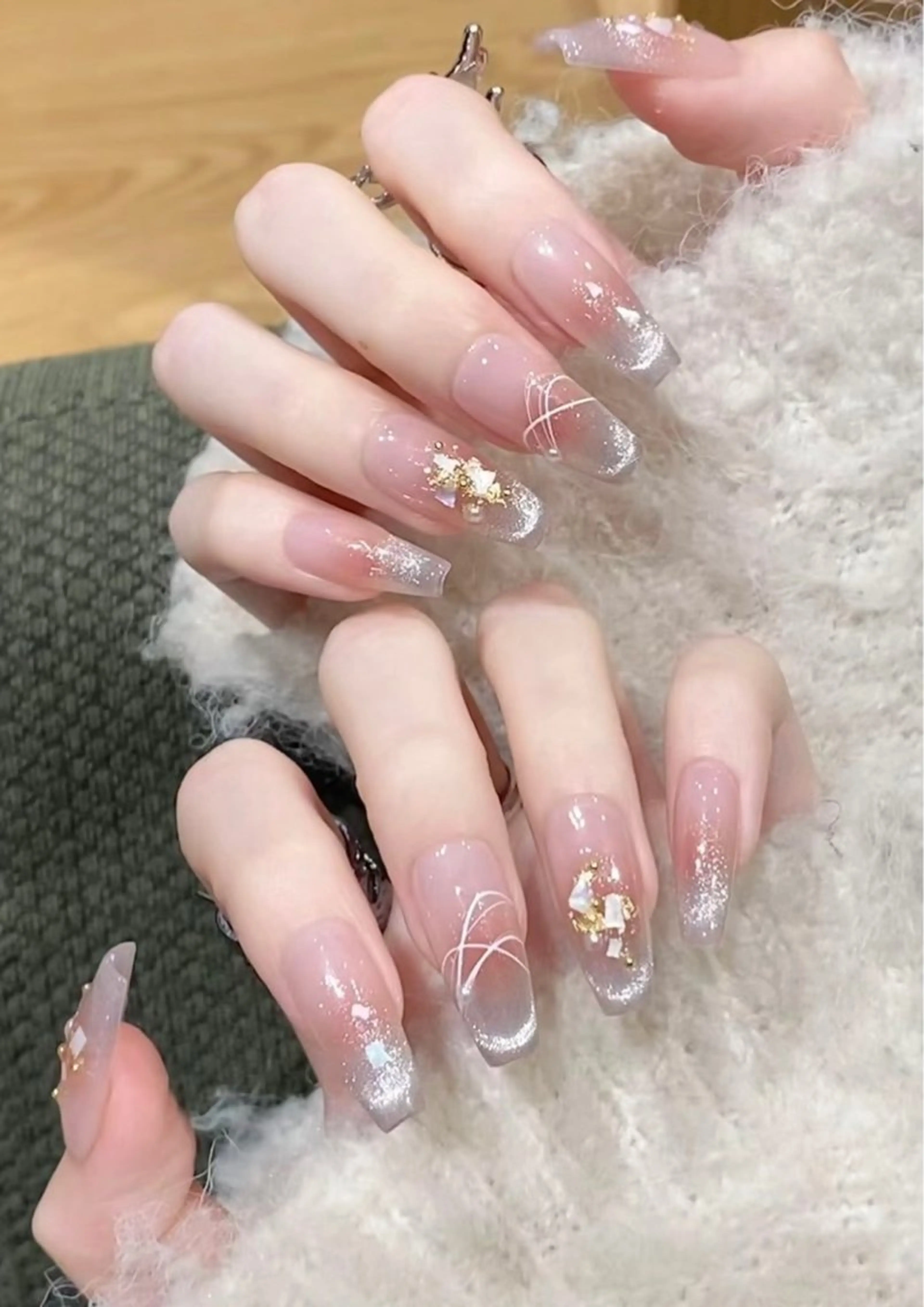 ネイル 花花 ネイルサロンのネイルデザイン