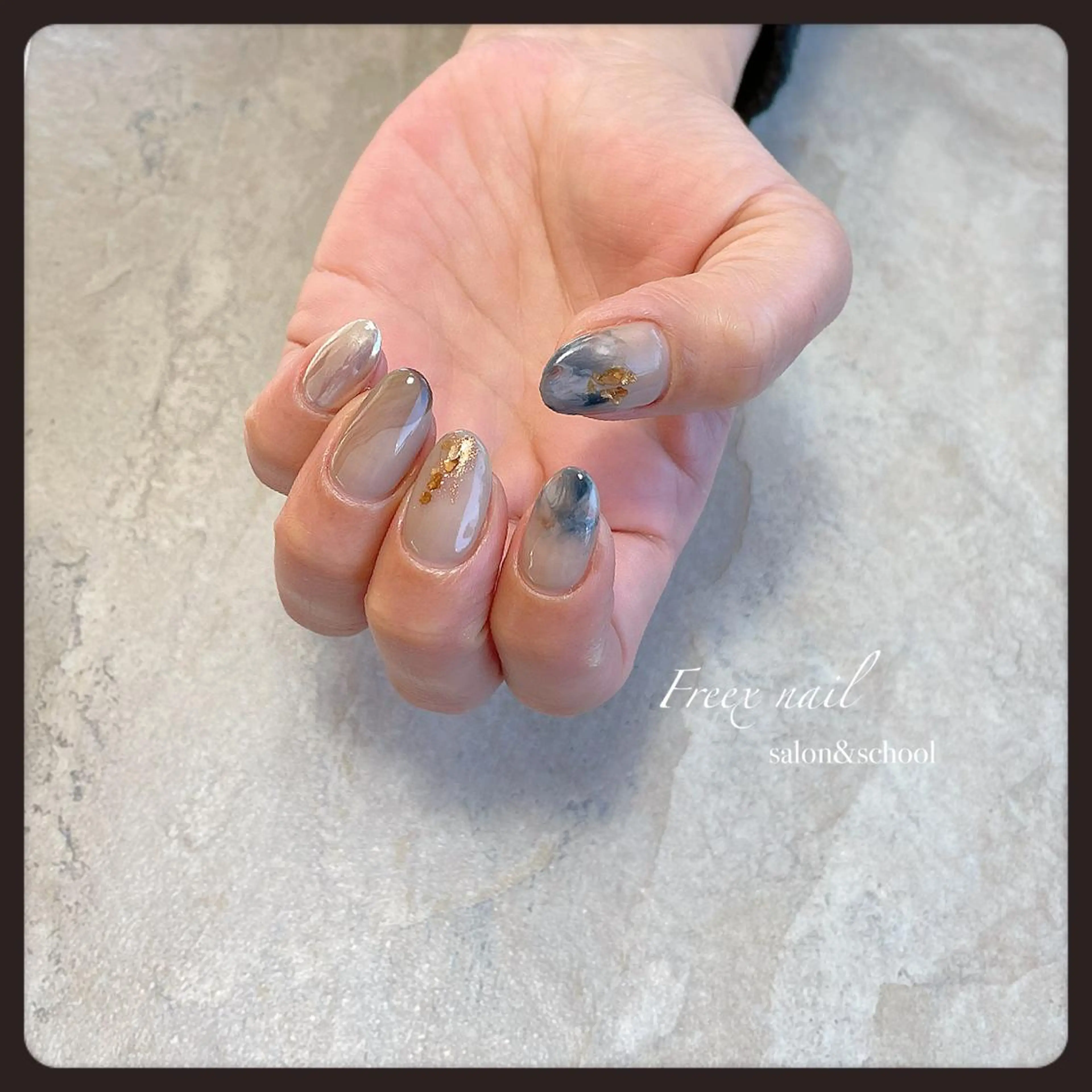 ネイル ニュアンスネイル ハンドネイル ハンドケア freex nail /ニュアンス/個性派のネイルデザイン