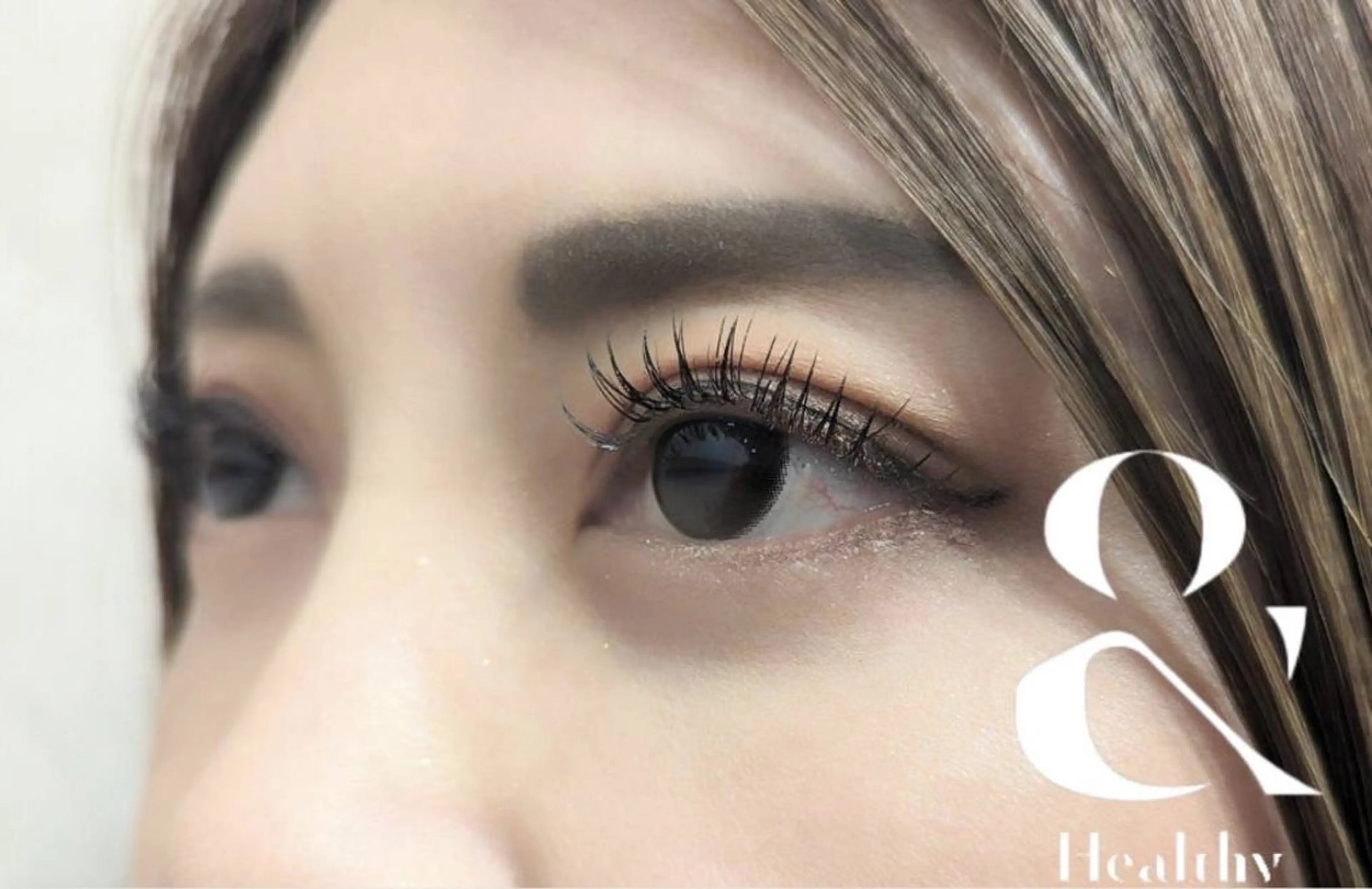 【&Healthyアンドヘルシー】フラットラッシュ100~120本+まつ毛カールの写真