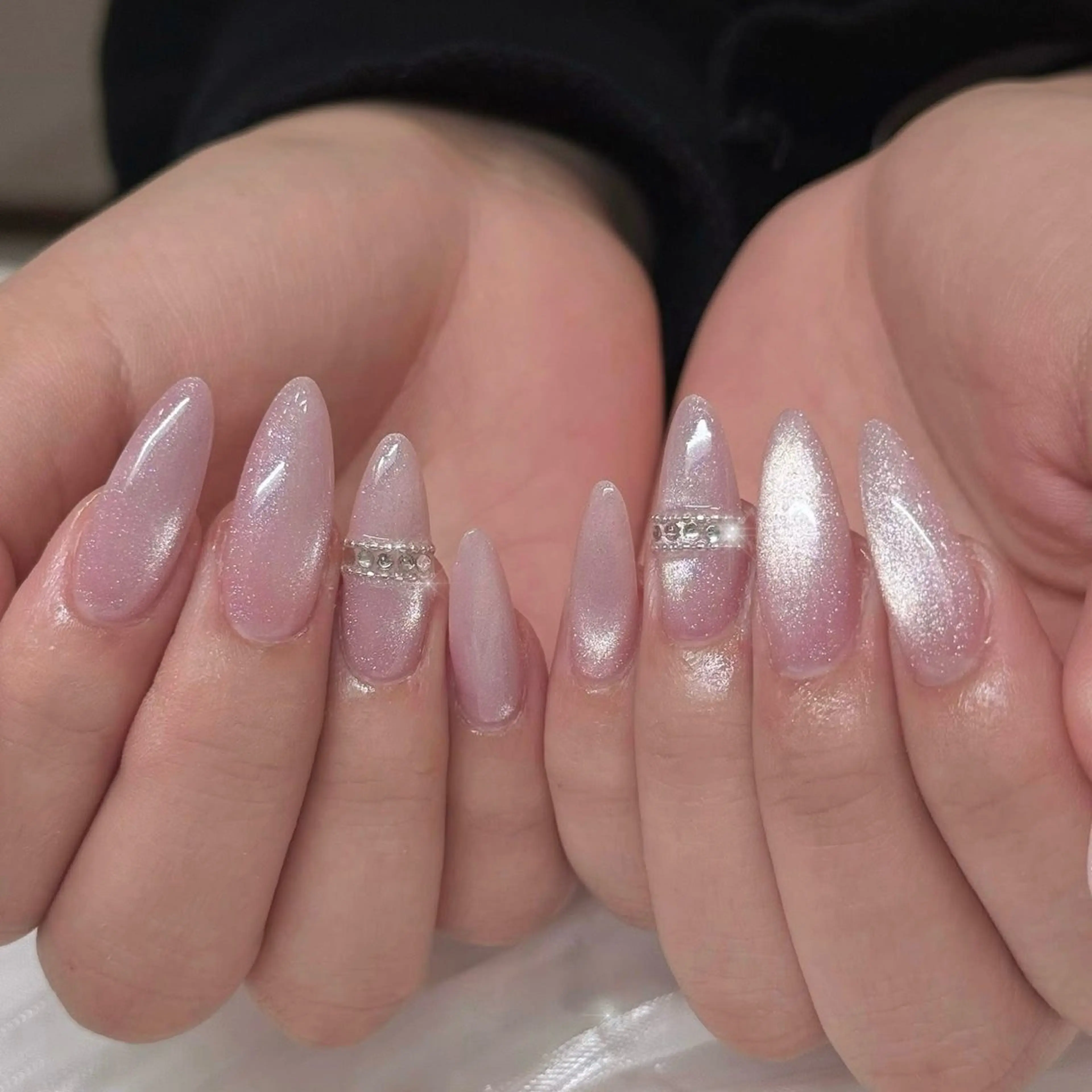 ロング RIN NAILS ᥫ᭡Migusaのネイルデザイン