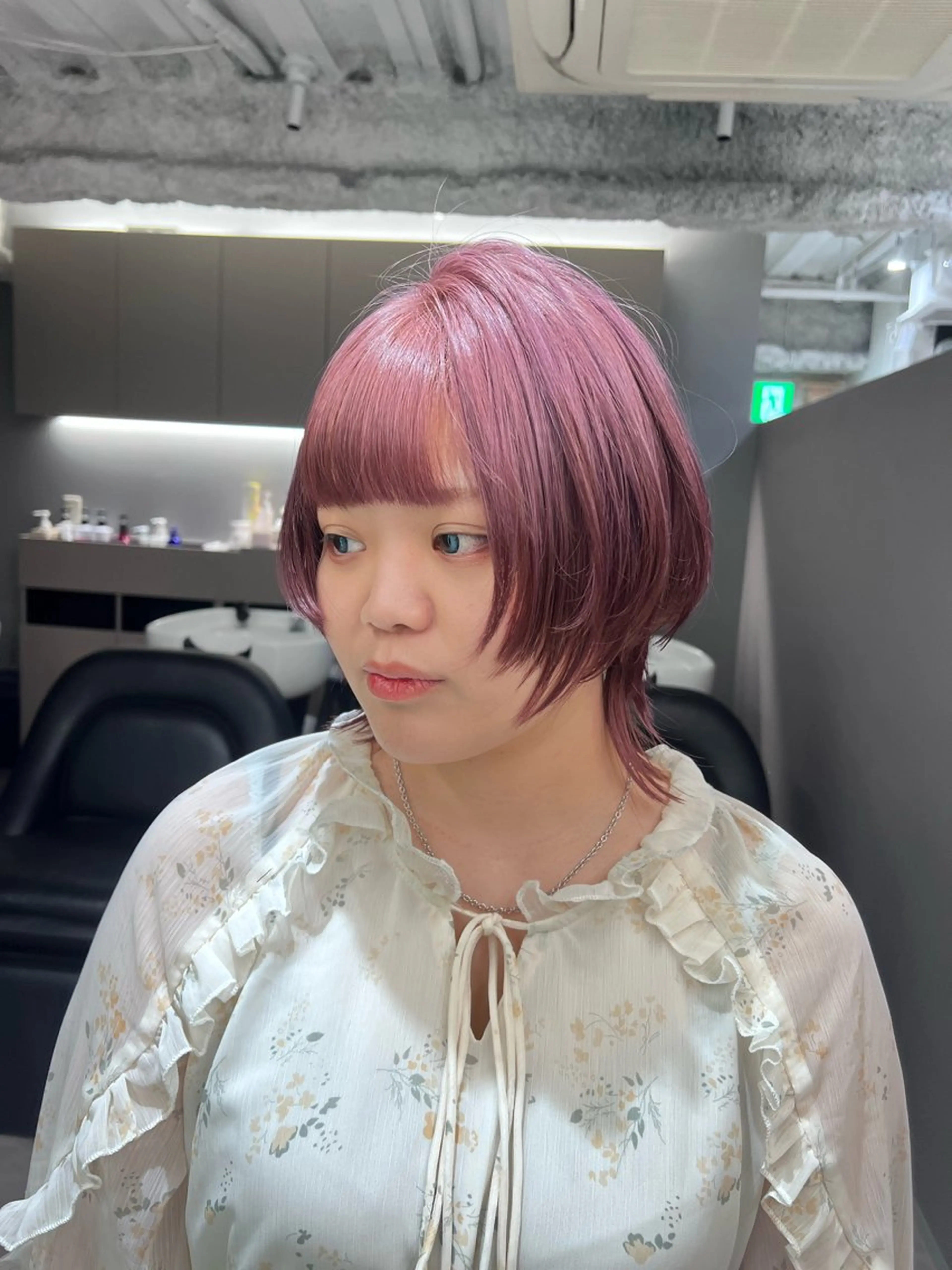 ショート ハイライト 髪質改善 レイヤーカット トリートメント ヘアカラー akari/髪質改善 /ブリーチ/名古屋のヘアスタイル