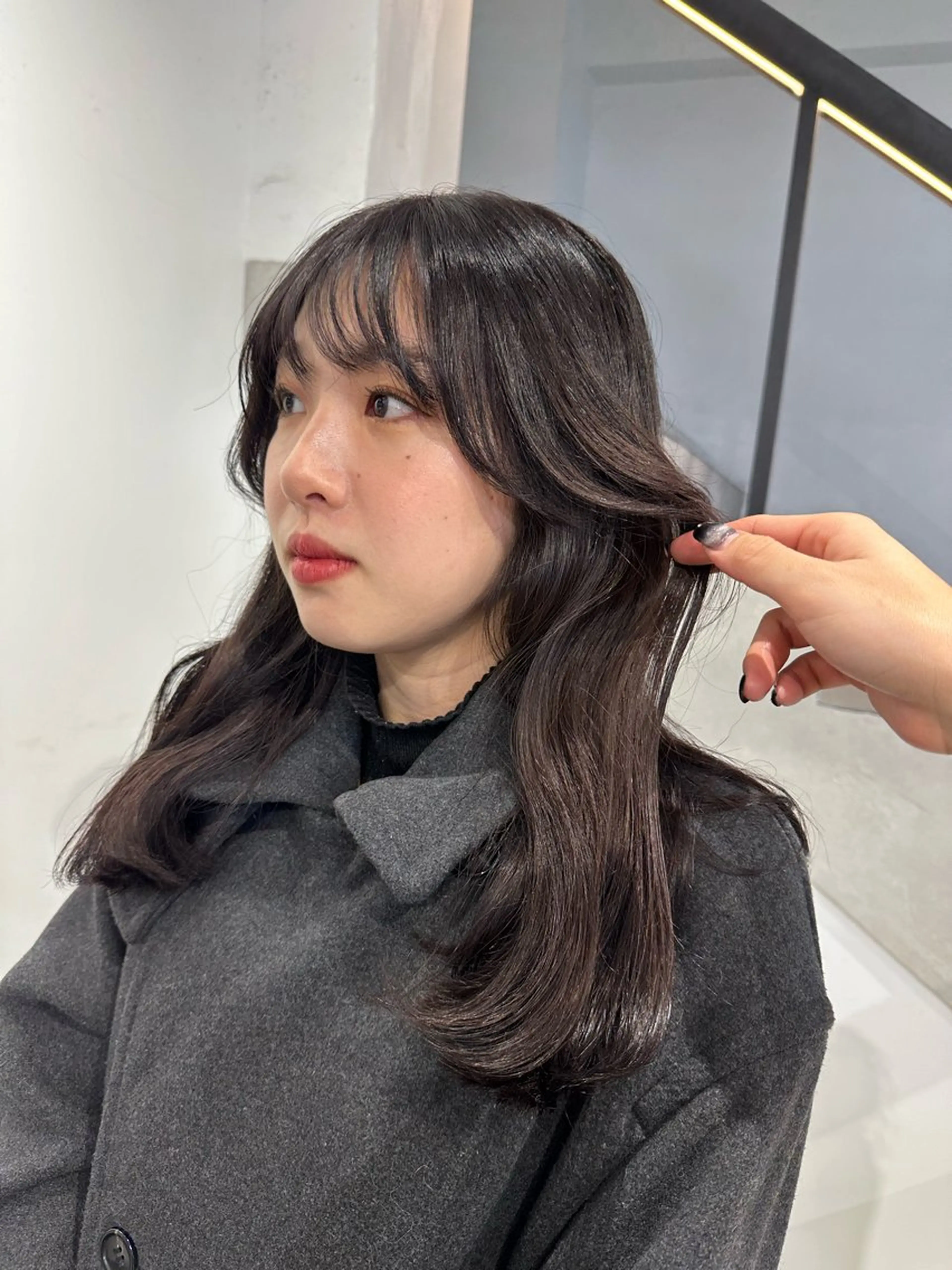 ロング ヘアカラー 韓国ヘアメンズ・レデ ィース特化ミクのヘアスタイル