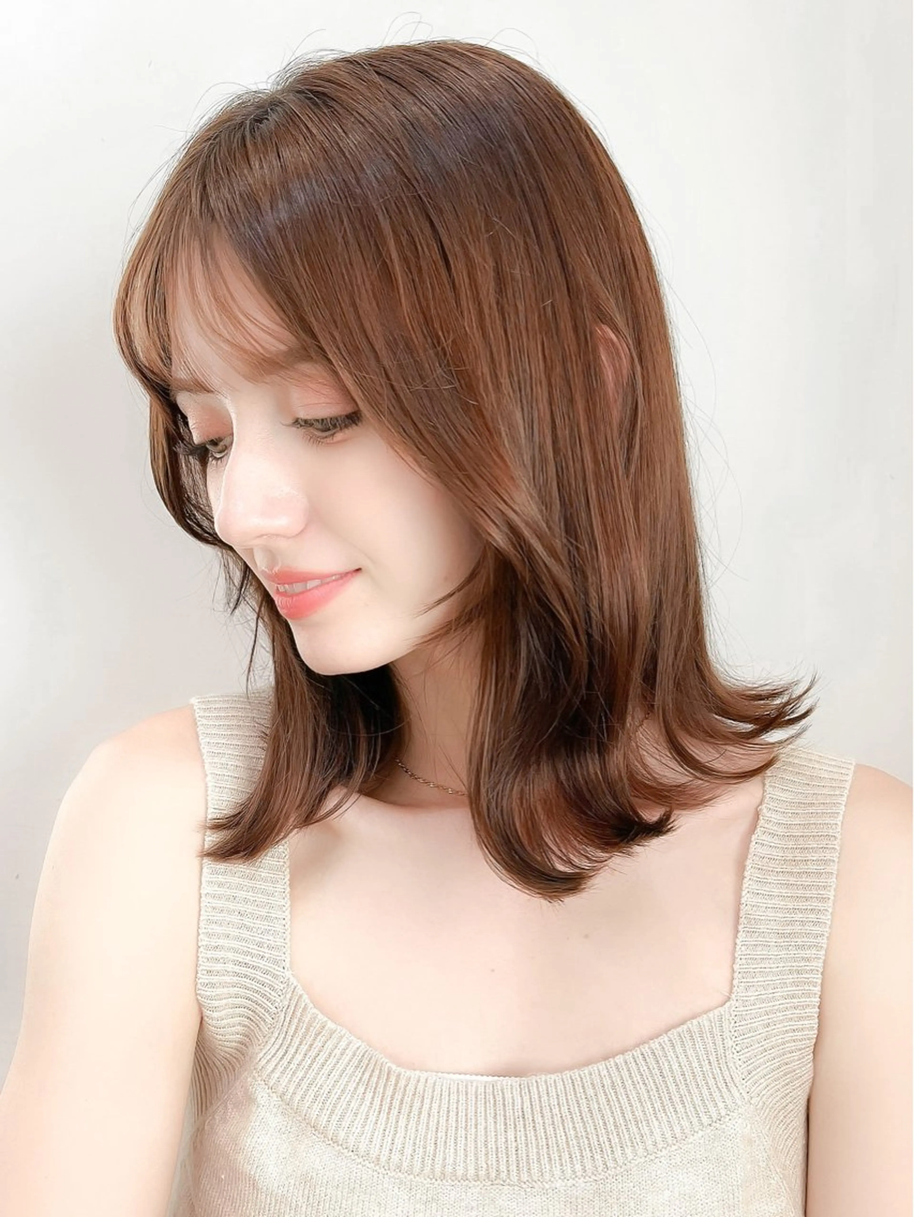 ミディアム カラー ブリーチ ケアブリーチ ダブルカラー ハイライトカラー イルミナカラー ヘアカラー ✨髪質改善特化✨ kyousukeのヘアスタイル