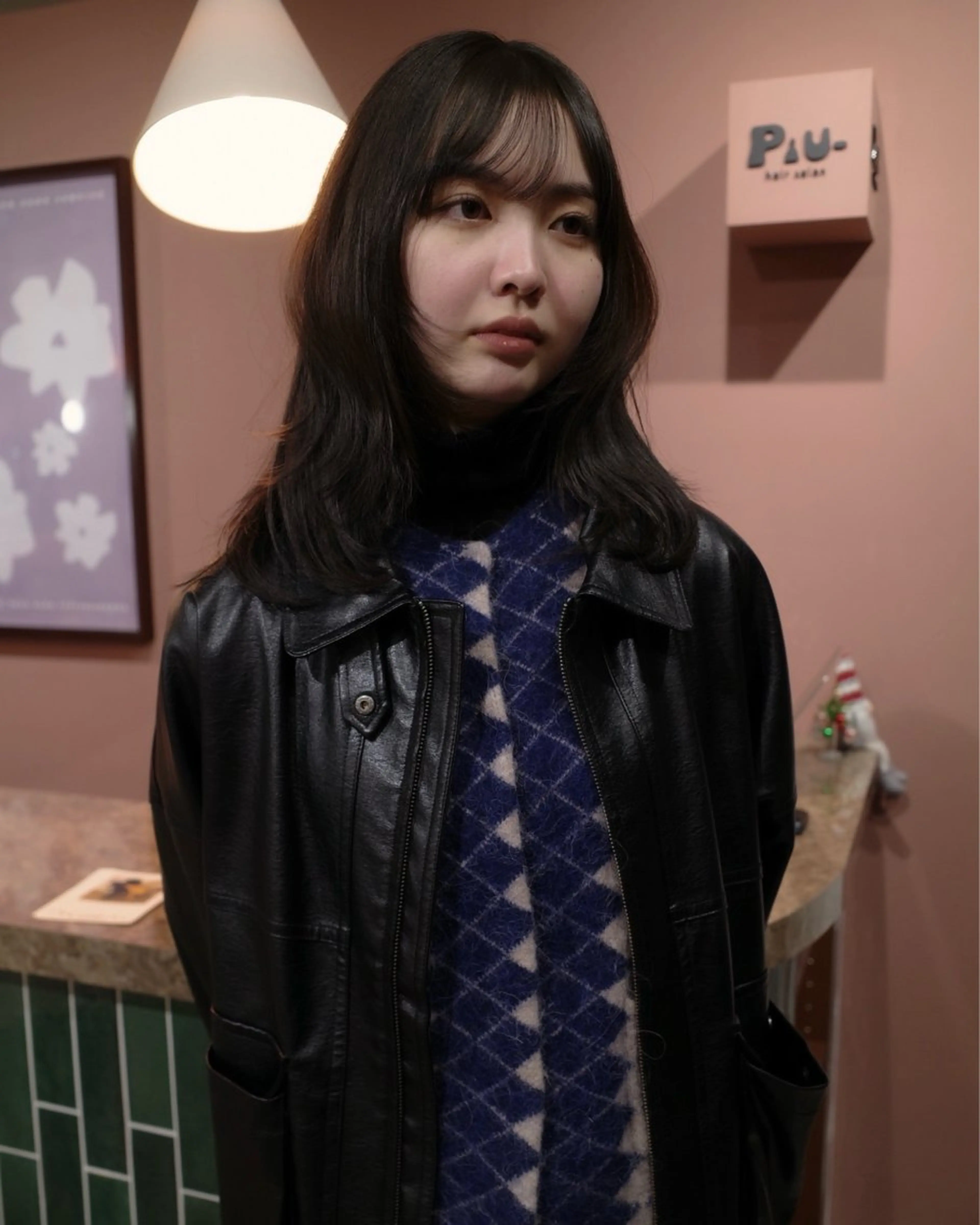 セミロング カラー Piu-所属・古澤 芽依のヘアスタイル