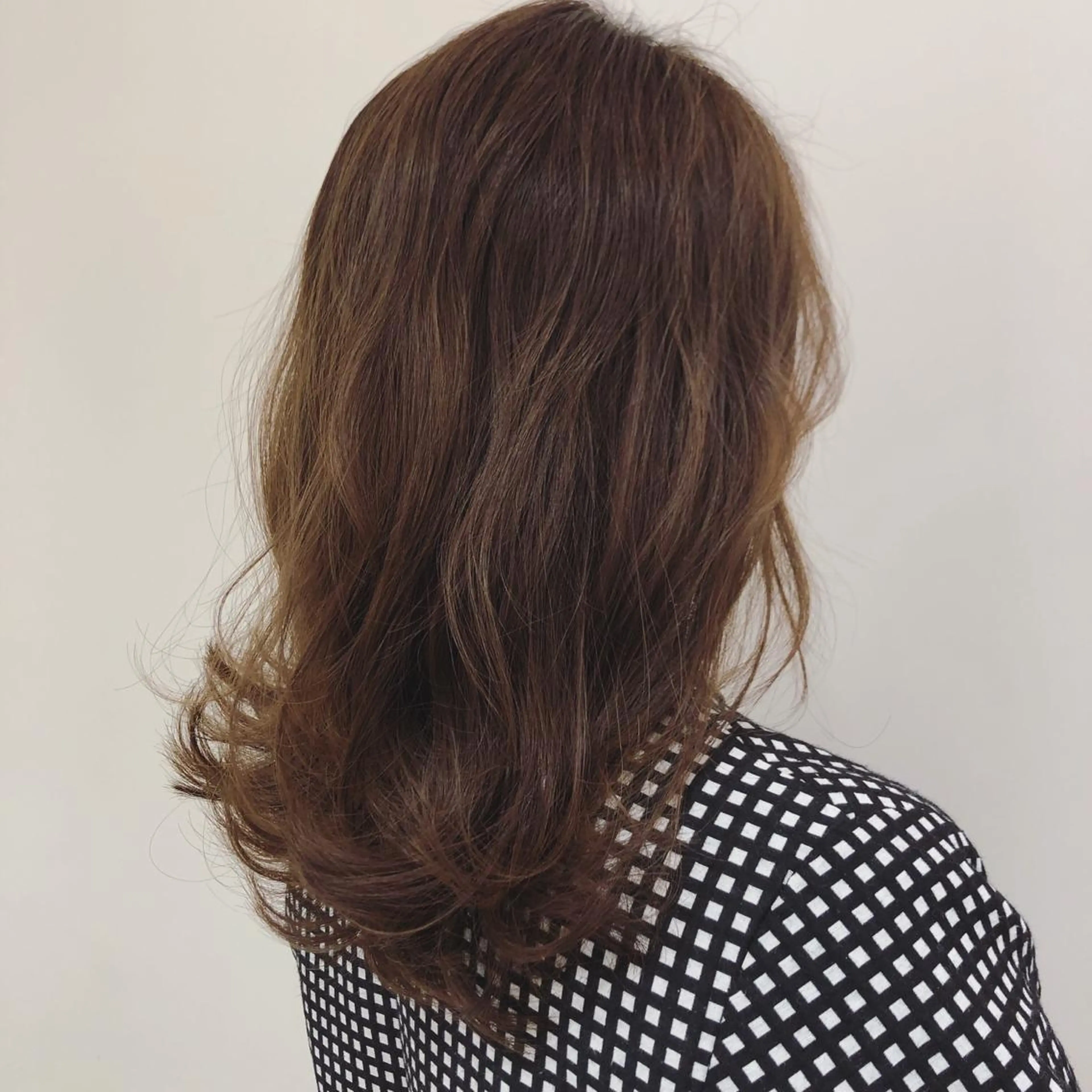 セミロング 【髪質改善】 梅田　聡のヘアスタイル