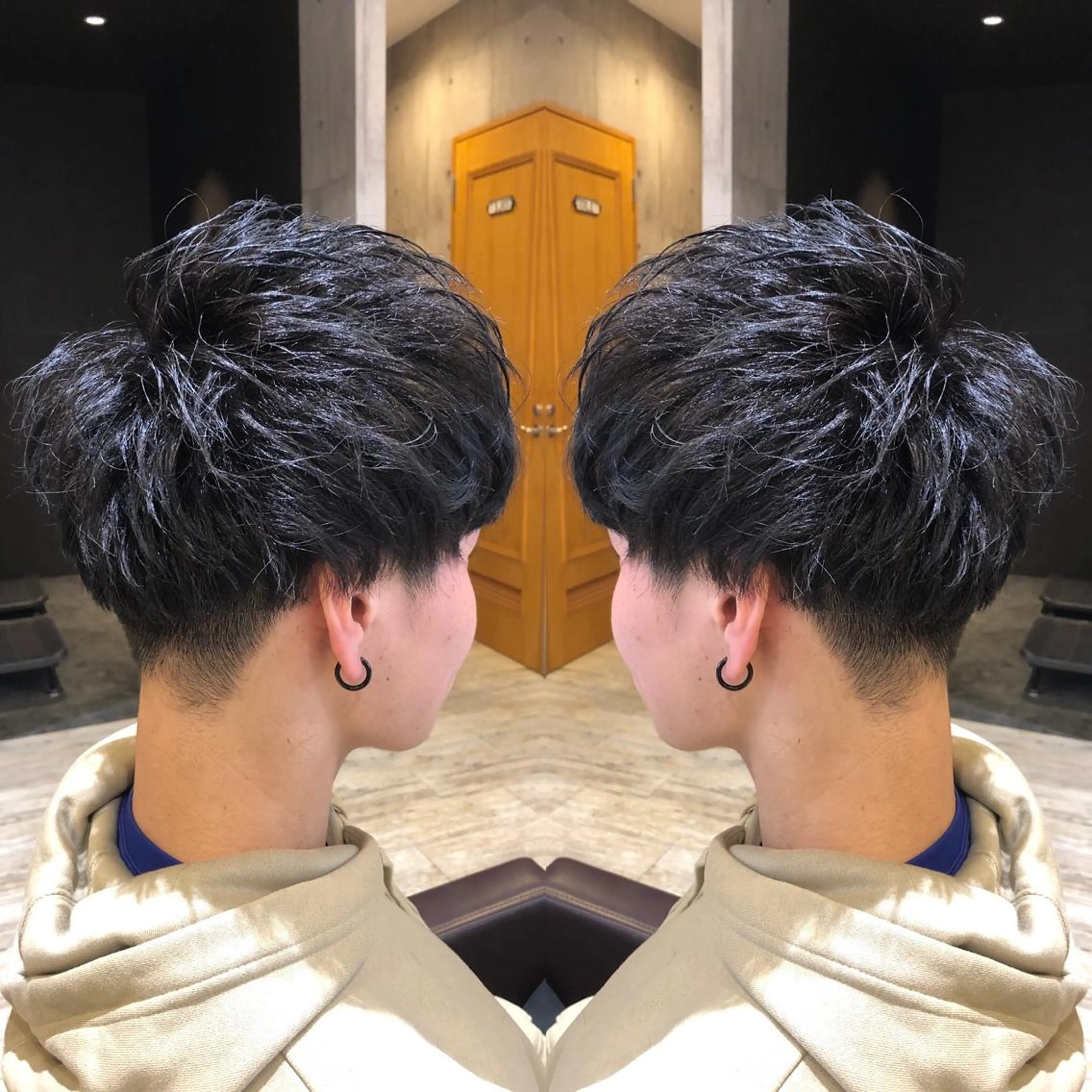 ショート カラー パーマ ヘアアレンジ メンズ キッズ ネイル マツエク・マツパ カット EnBlesS西宮 マンツーマン神道有基のヘアスタイル