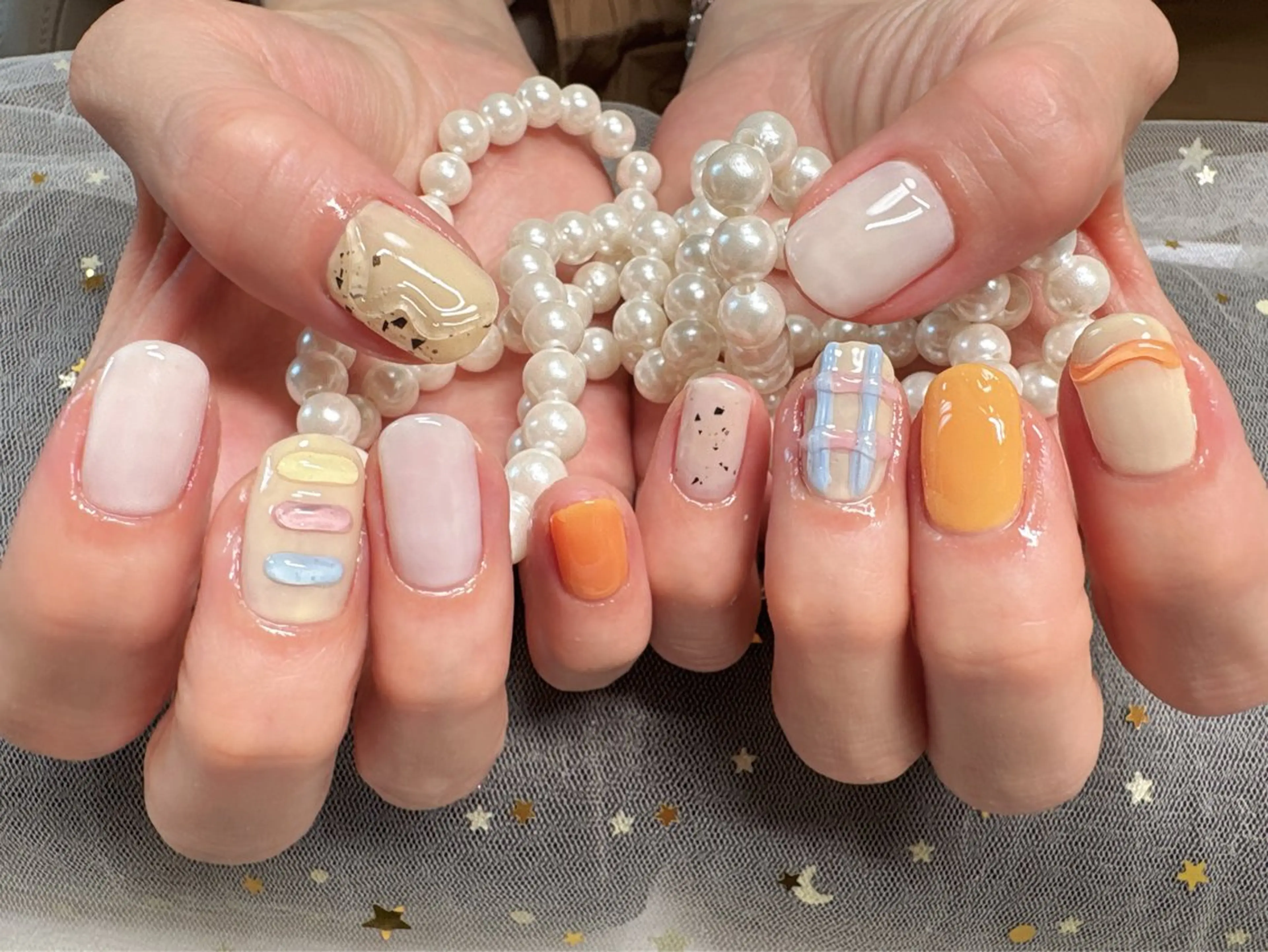 ネイル ハンドネイル ハンドケア 小岩 Saraのネイルデザイン