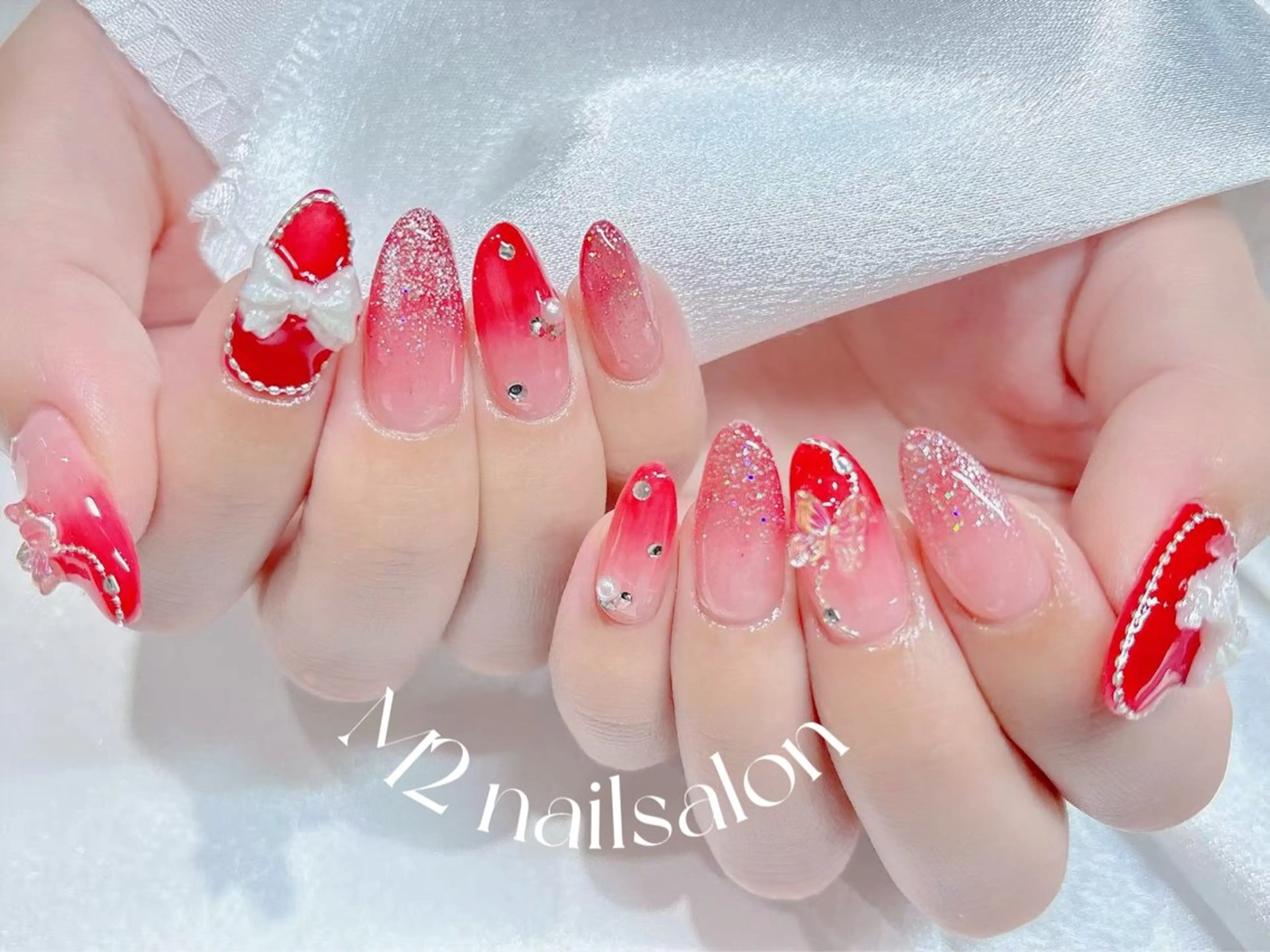 ネイル 長さだし専門店 M2　rikaのネイルデザイン