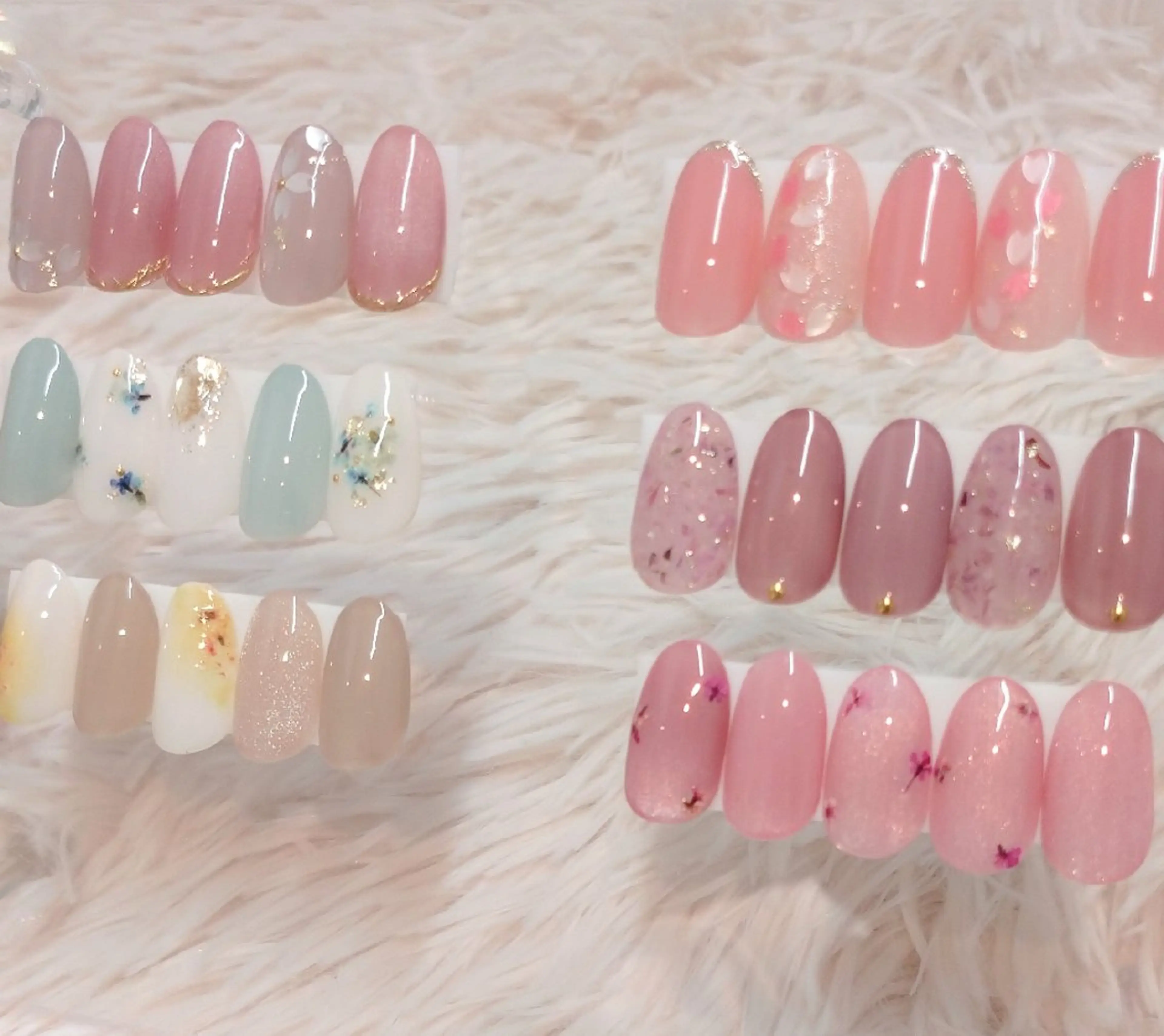 ネイル 桜ネイル 春ネイル ハンドネイル 會田 瑠衣のネイルデザイン