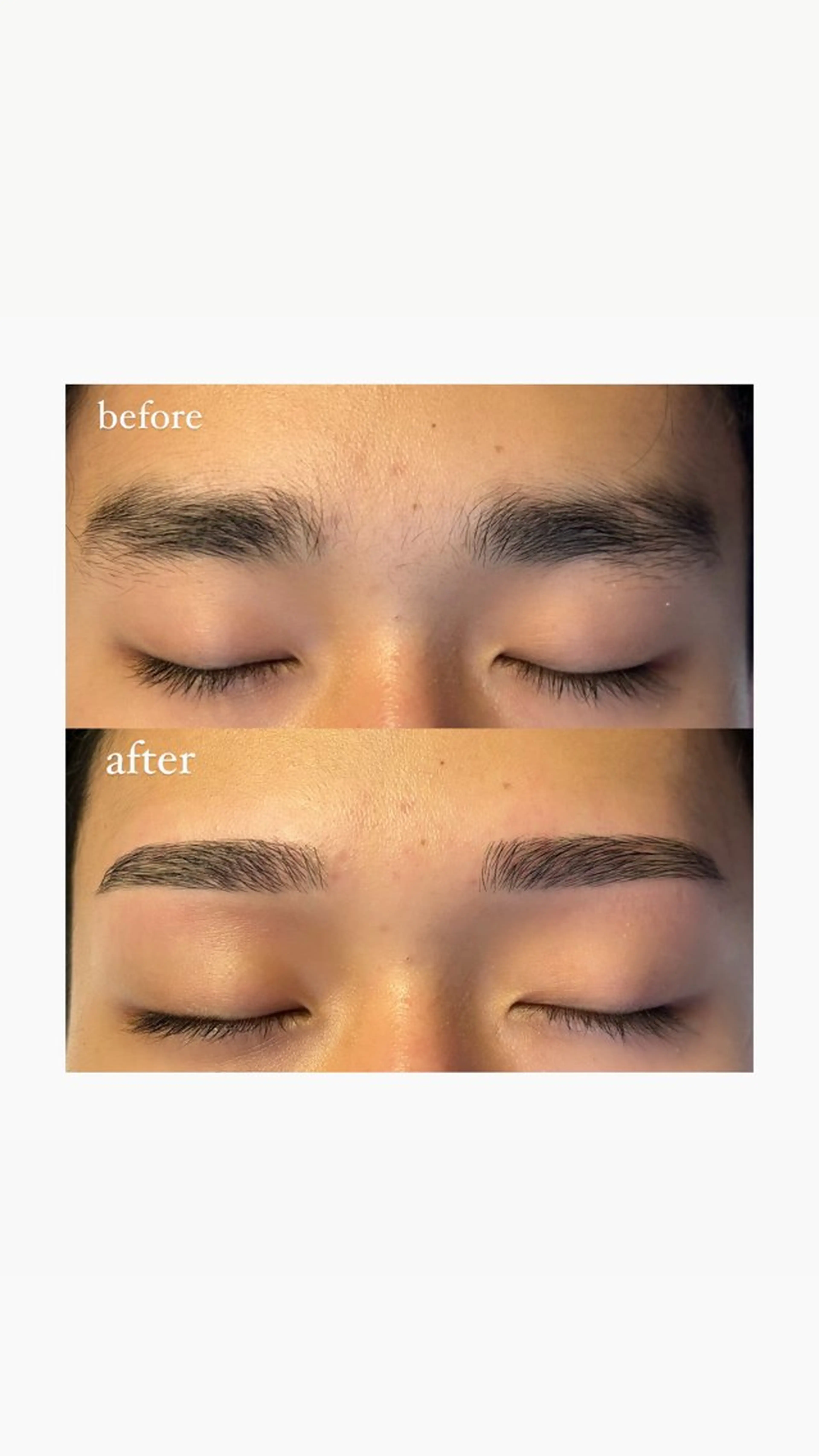 🖤メンズアイブロウスタイリング🖤骨格診断×ワックス脱毛☆指名料込み☆の写真