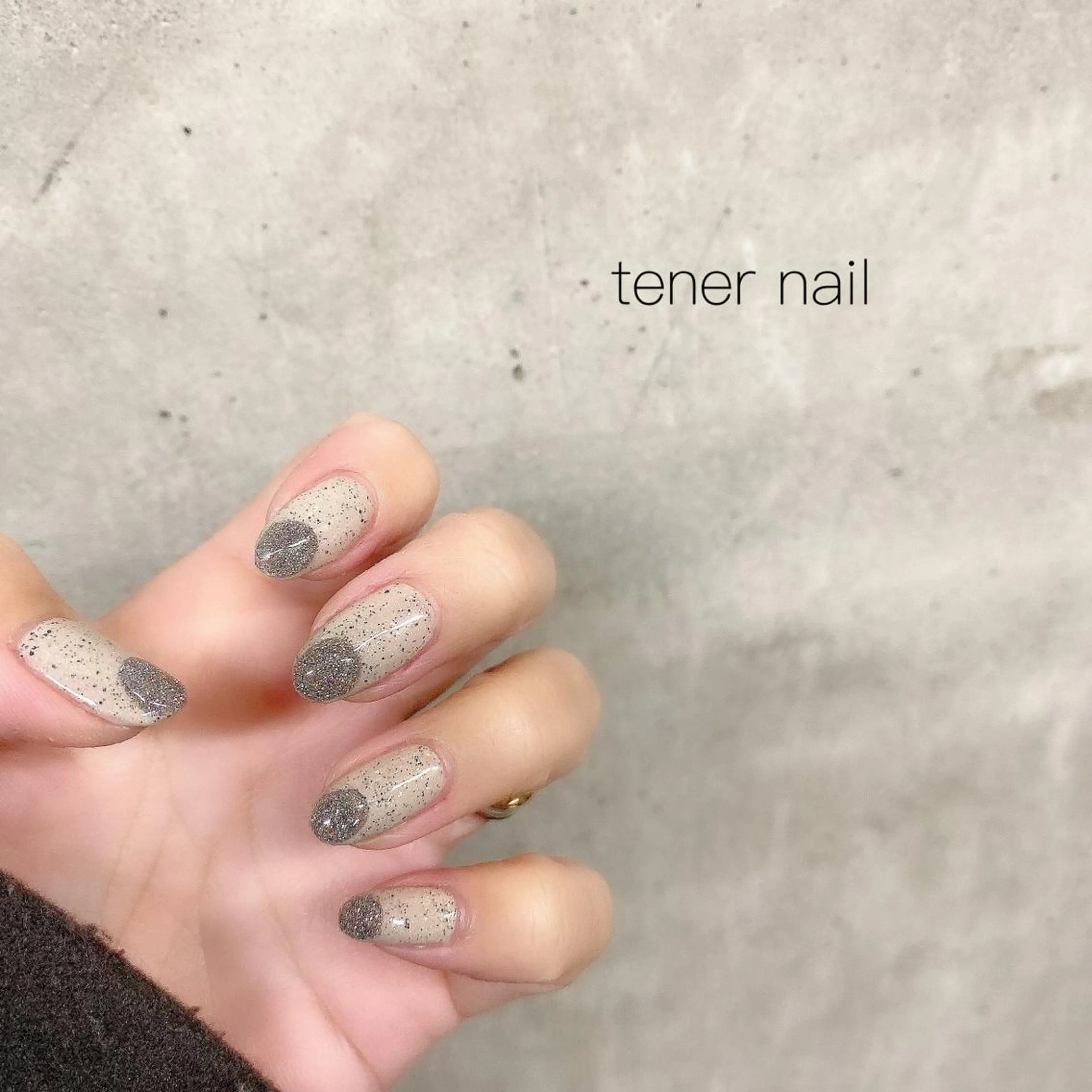 ネイル フラッシュネイル フレンチネイル ぷっくりネイル テネルネイル tener nailのネイルデザイン