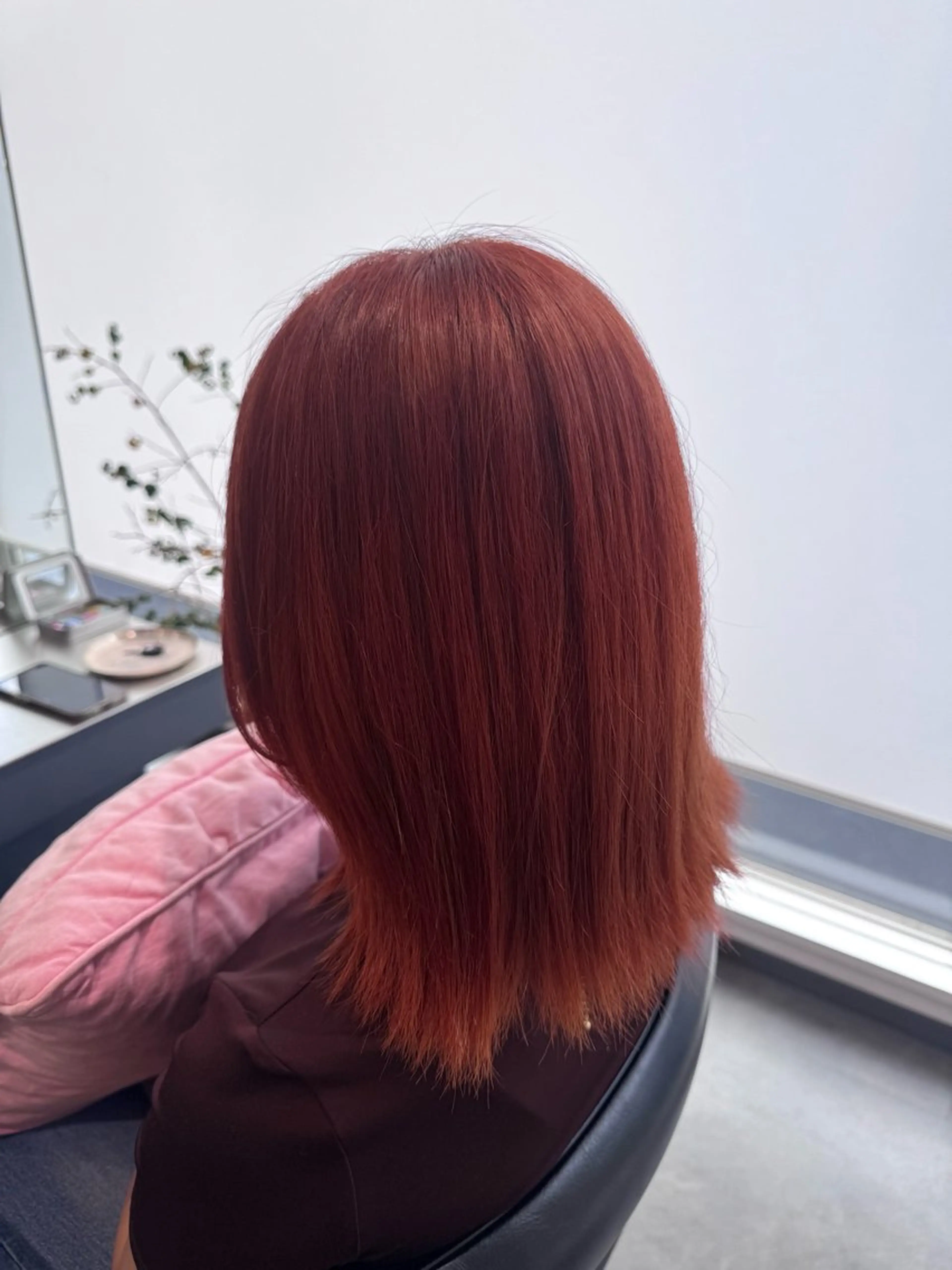 ミディアム ヘアカラー トリートメント 岩城 由佳のヘアスタイル