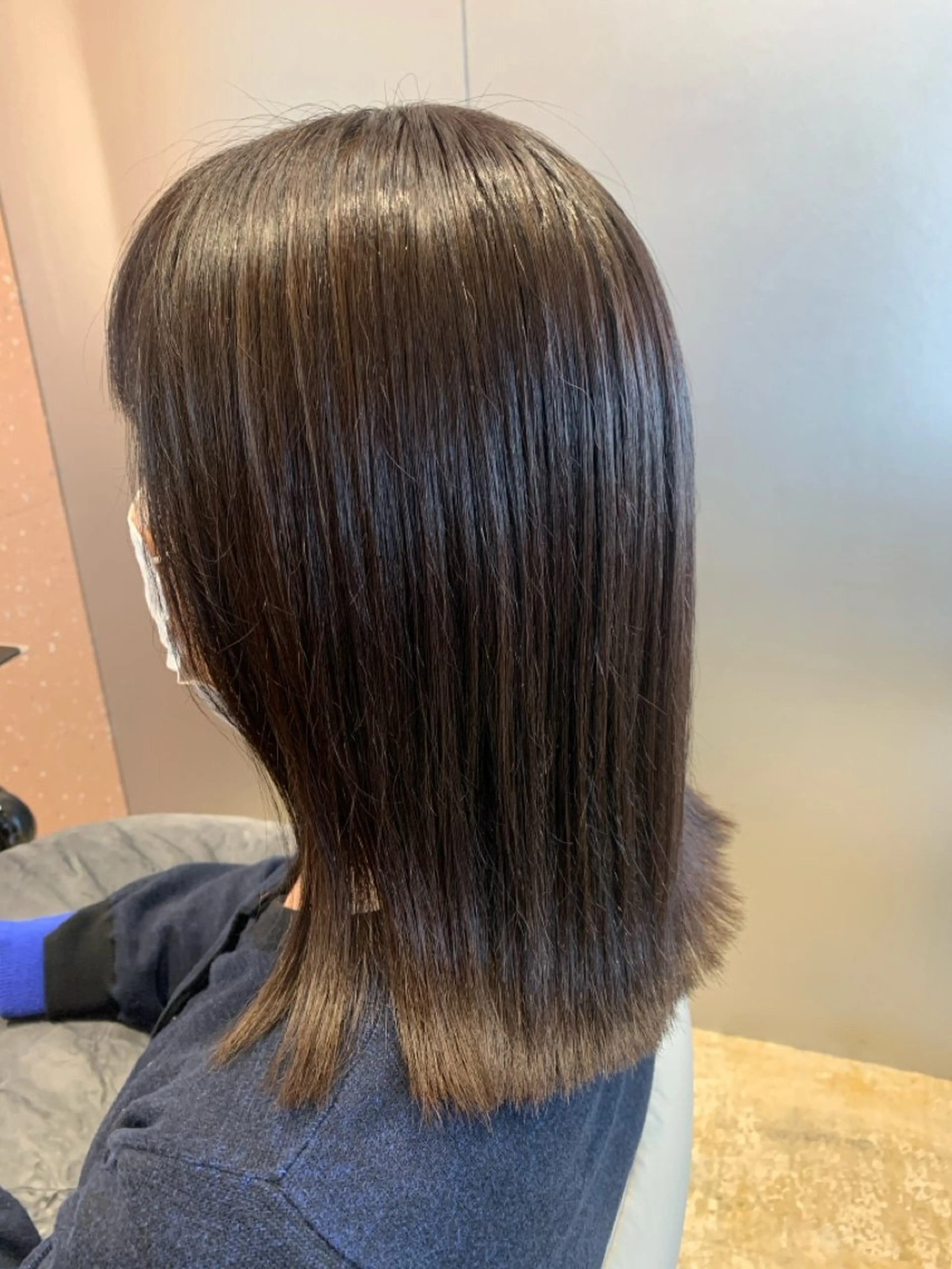 【白髪ぼかしカラー＋ファイバープレックス】SNS掲載OKの場合¥550-offの写真