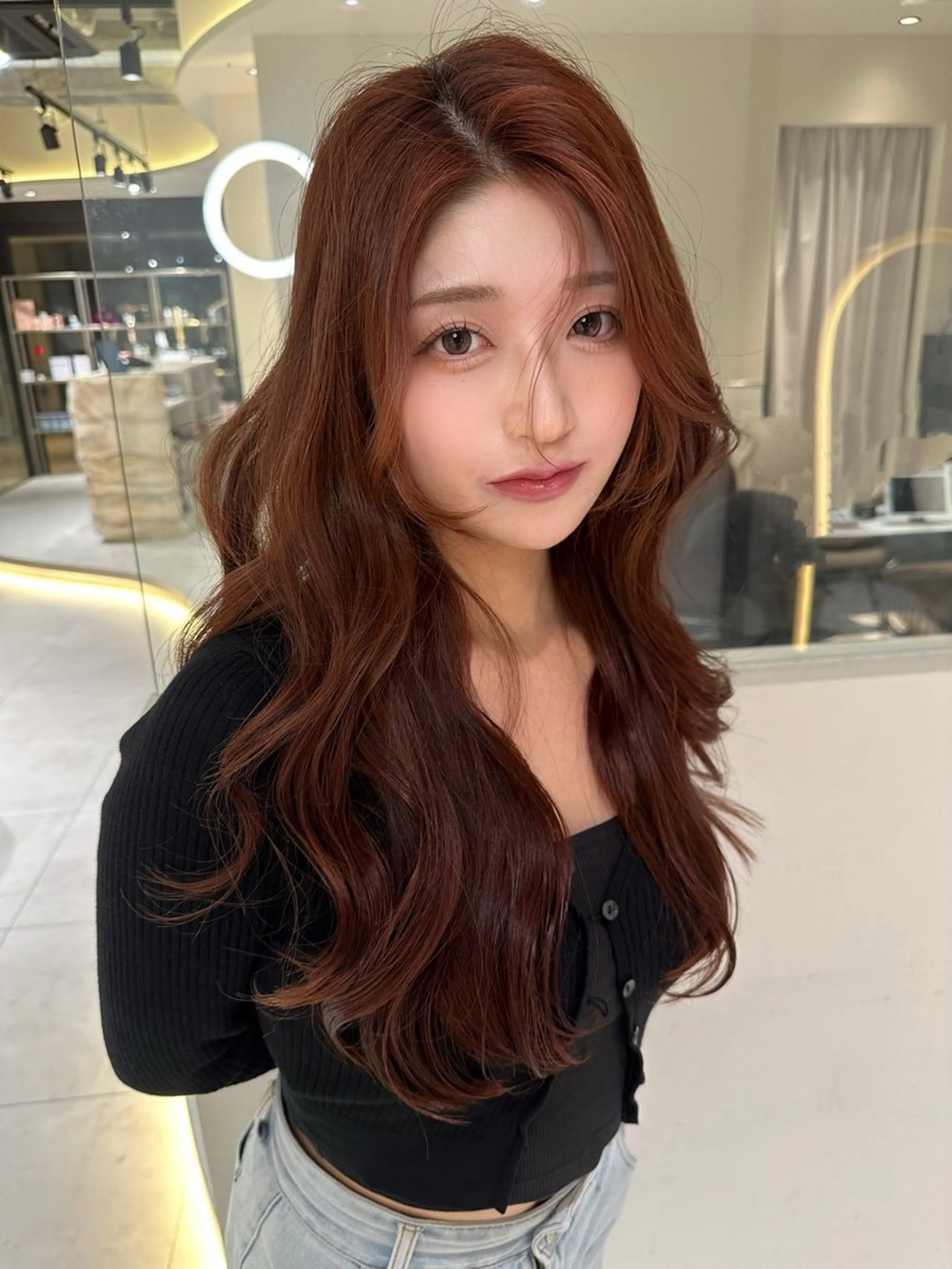 セミロング カラー カット ヘアカラー トリートメント 《髪質改善✖️オリー ブ🧸》小嶋拓也のヘアスタイル