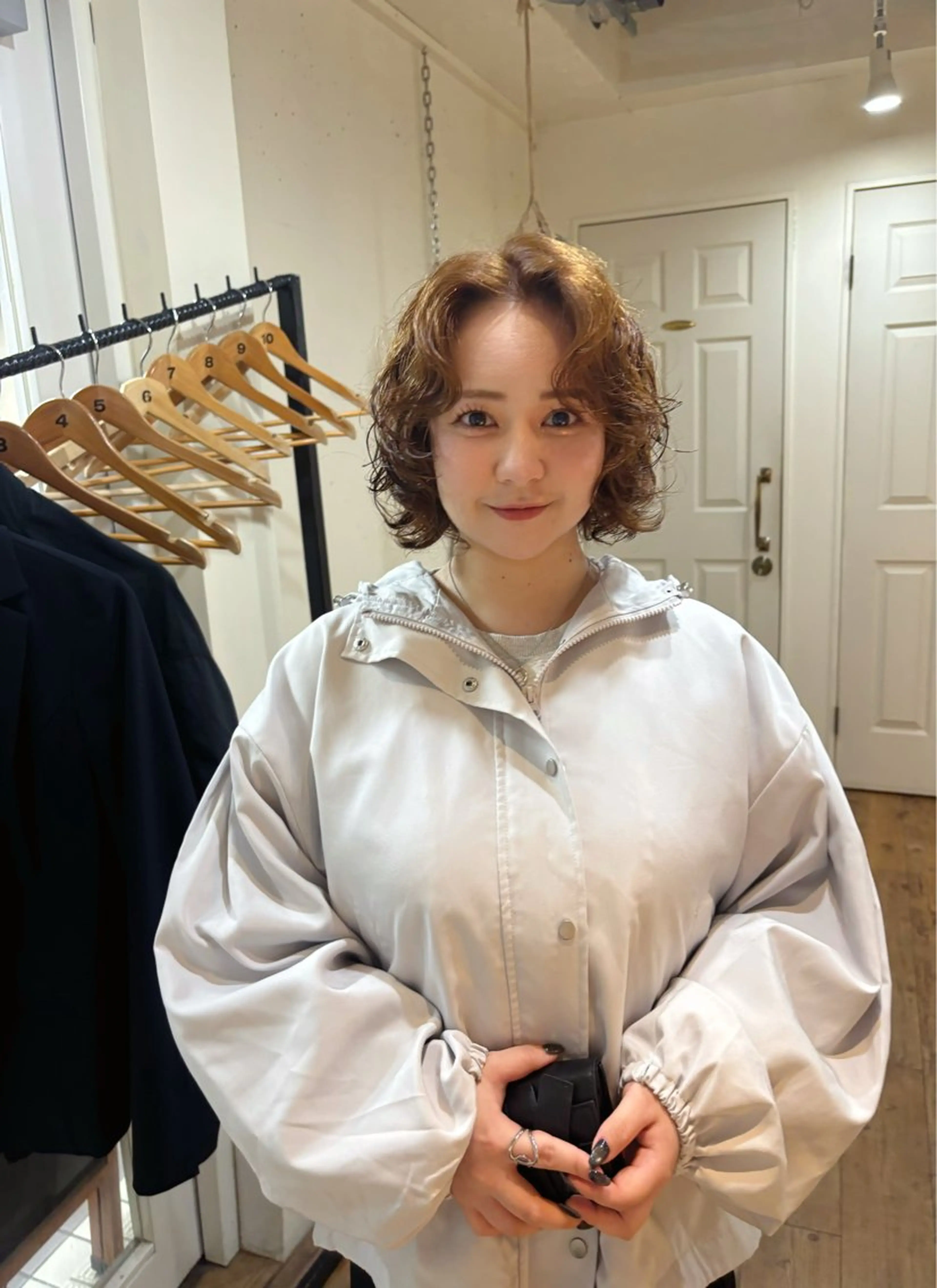 ミディアム パーマ カット パーマ kaito パーマ募集！🔵のヘアスタイル