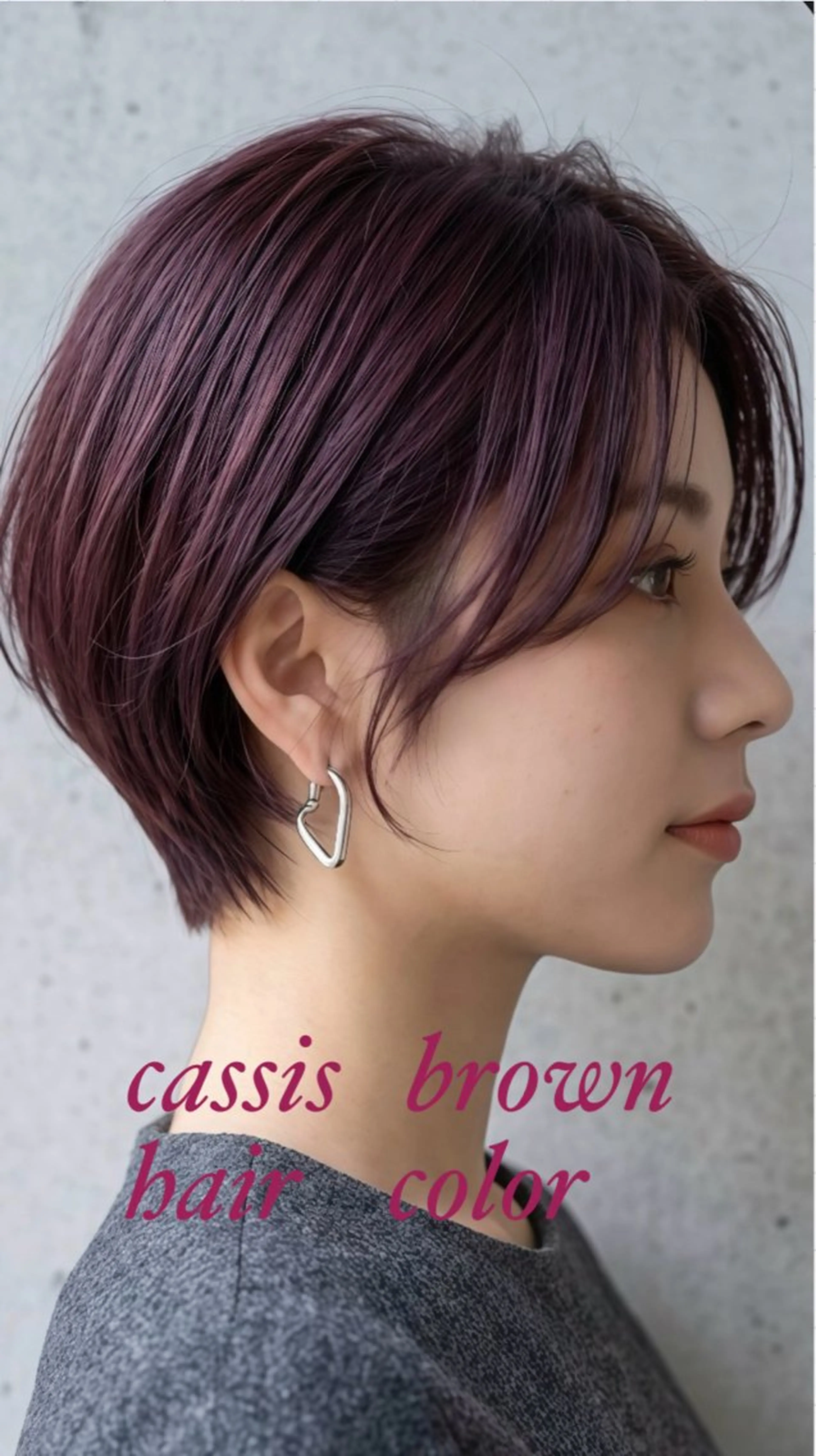 ショート カラー カット ヘアカラー M.SLASH 辻 孝志のヘアスタイル