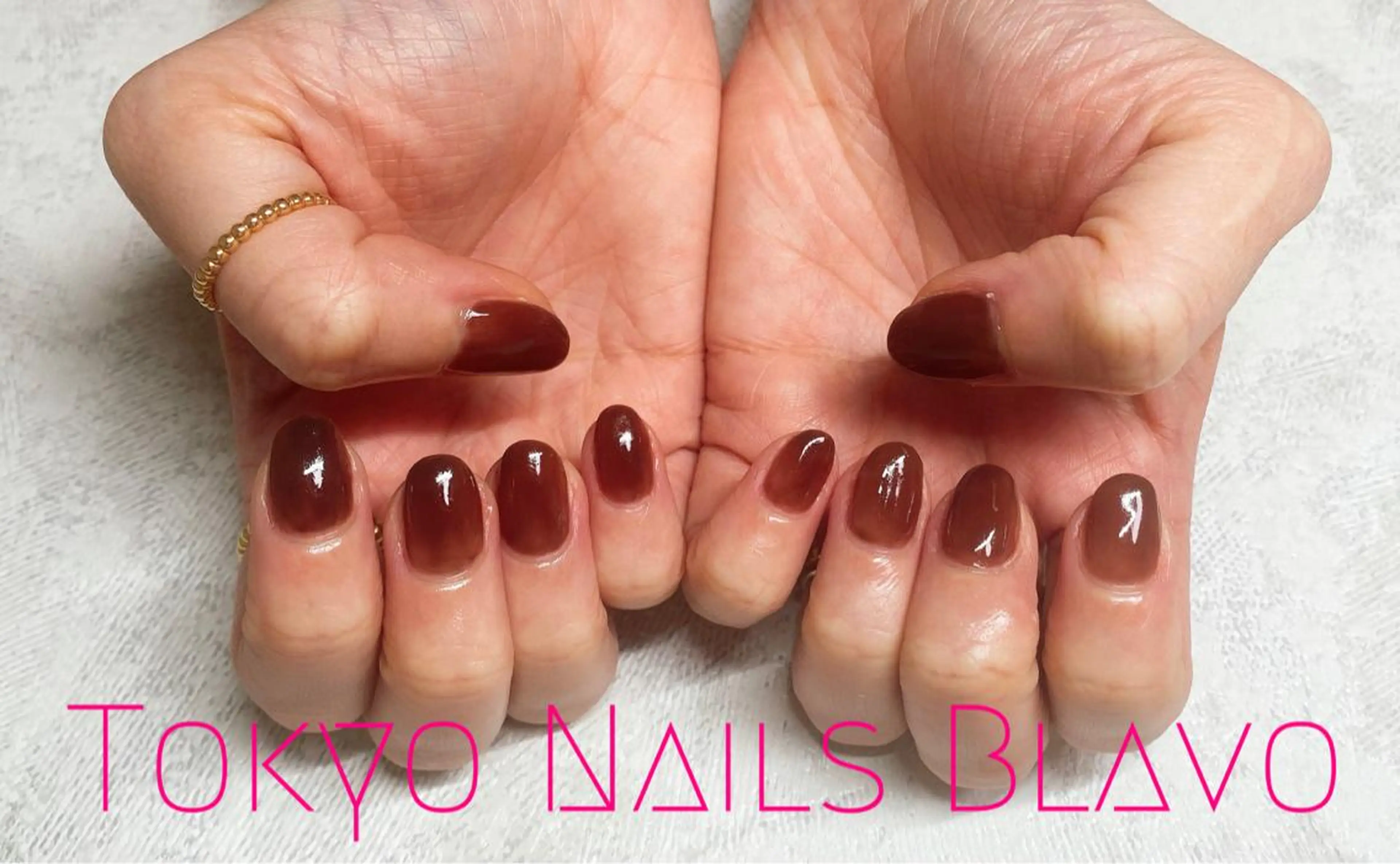 ネイル ワンカラーネイル T.N.B 山本陽子のネイルデザイン