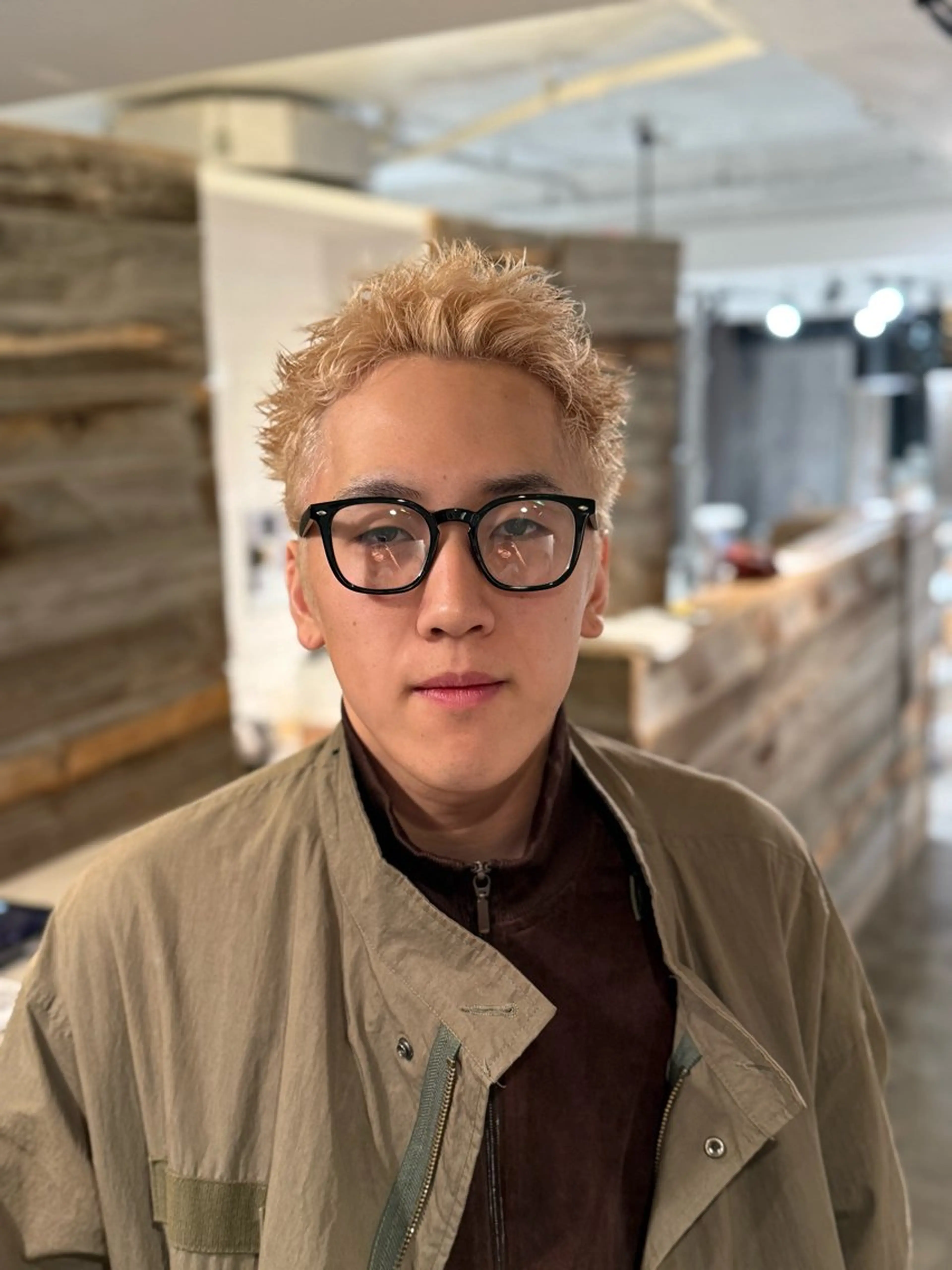 カラー メンズ スパイキーショート メンズパーマ 特化/中川拓也のヘアスタイル