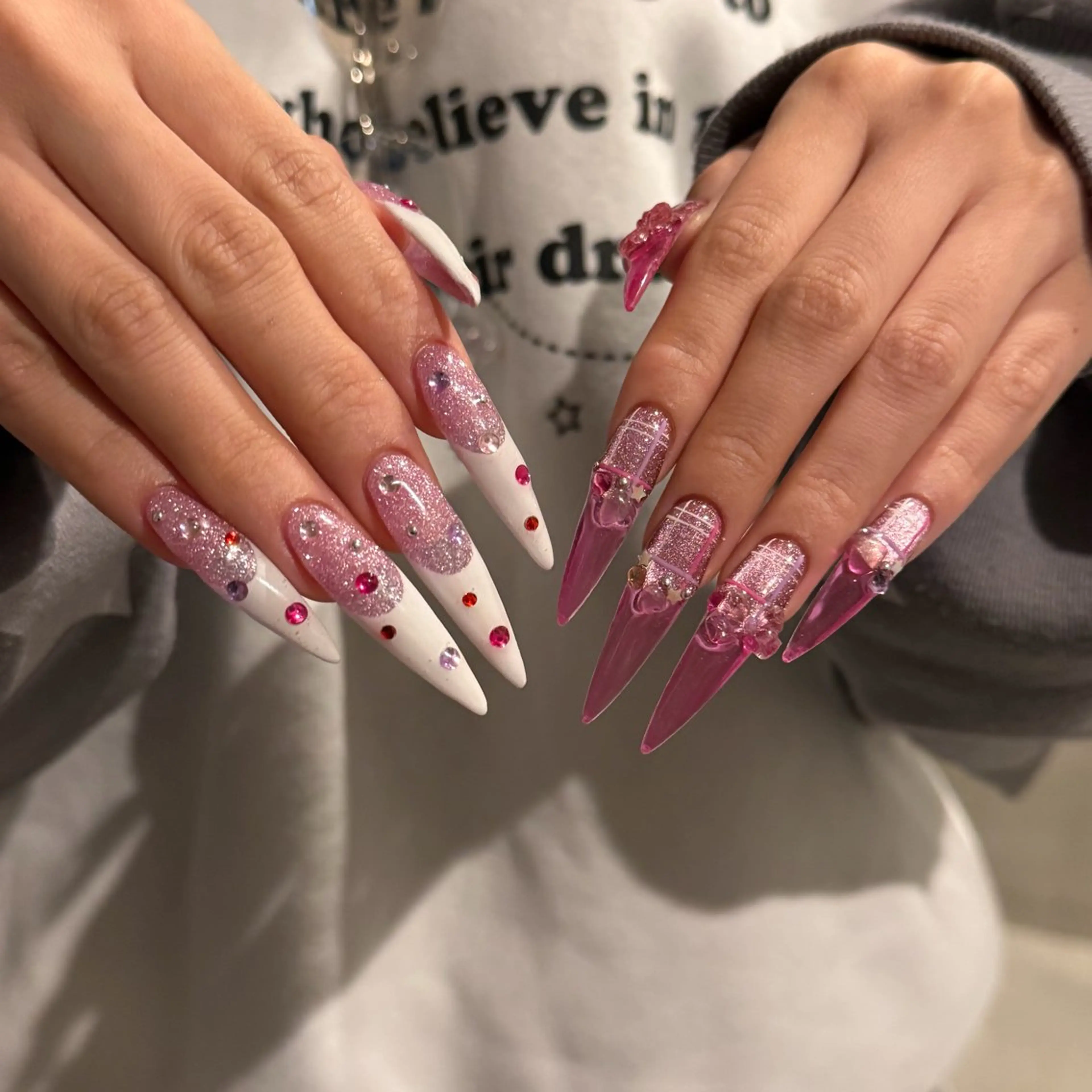 ネイル スカルプネイル ハンドネイル 𝐫𝐚𝐢 𝐧𝐚𝐢𝐥のネイルデザイン