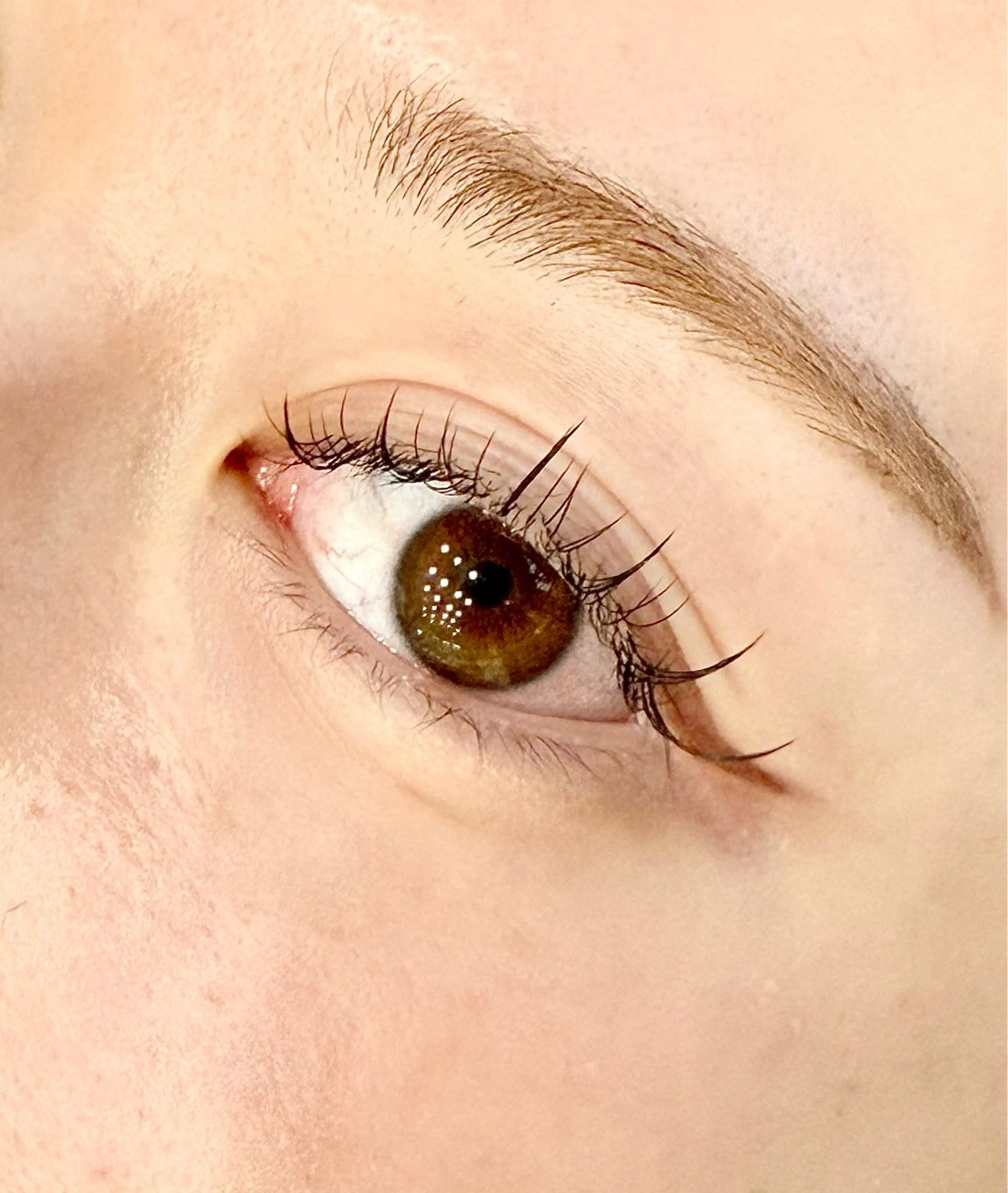 マツエク・マツパ 目尻長め ワンホンマツエク マツエク eyeHbe TERAのマツエク・マツパデザイン