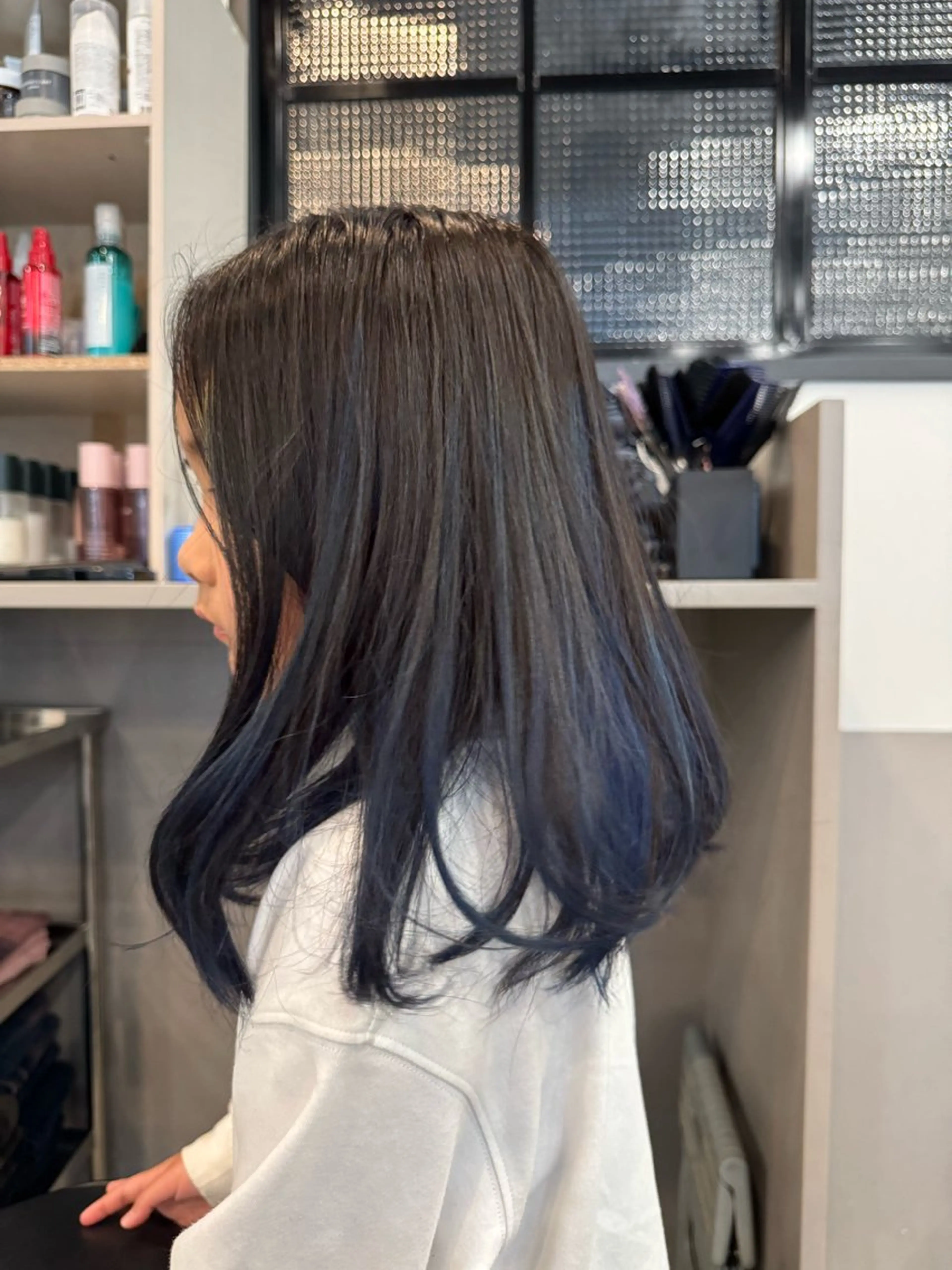 ミディアム カラー ブリーチ ヘアカラー dog star 関 海斗のヘアスタイル