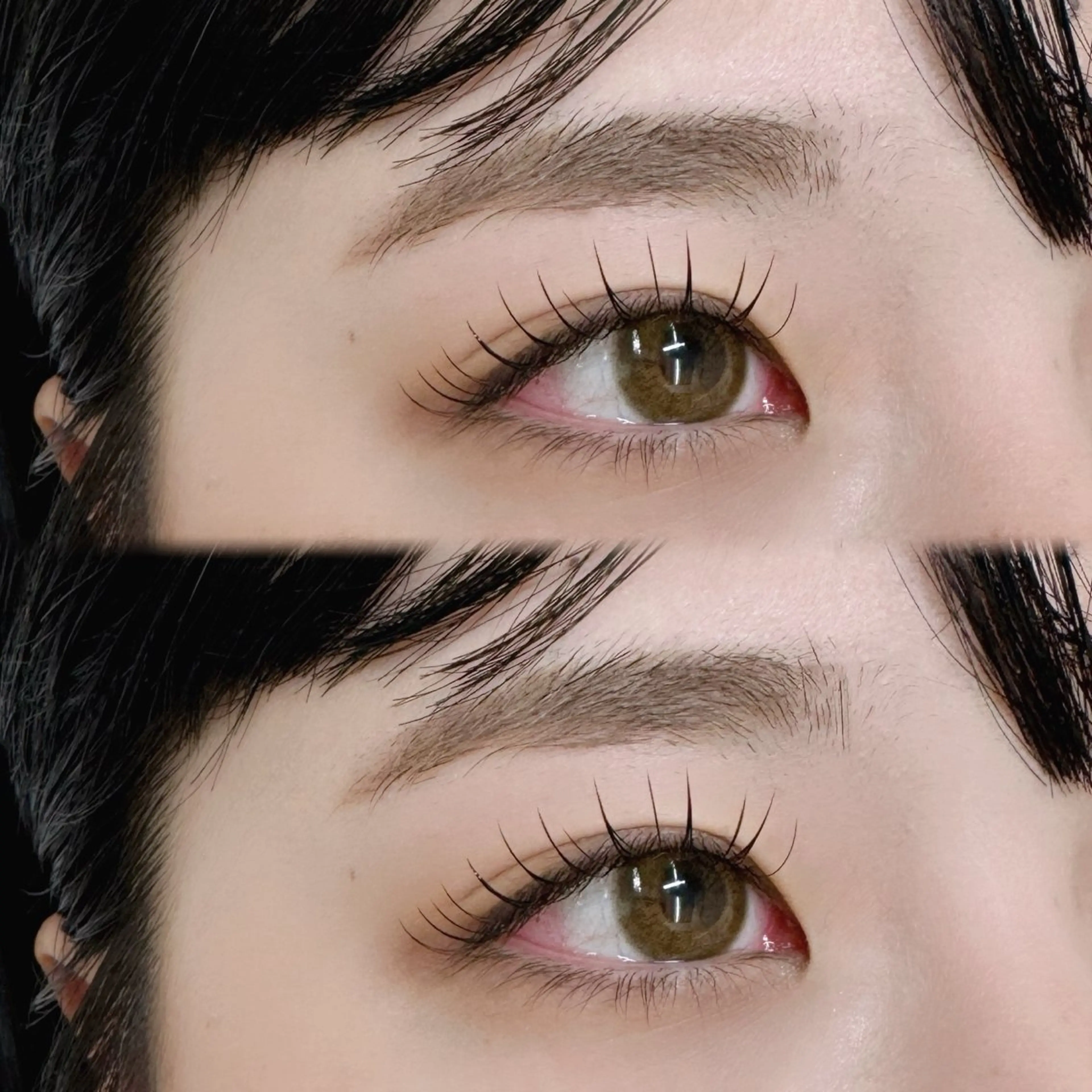 フラットラッシュ100本(オフ込み)💟ブラウン変更500円の写真