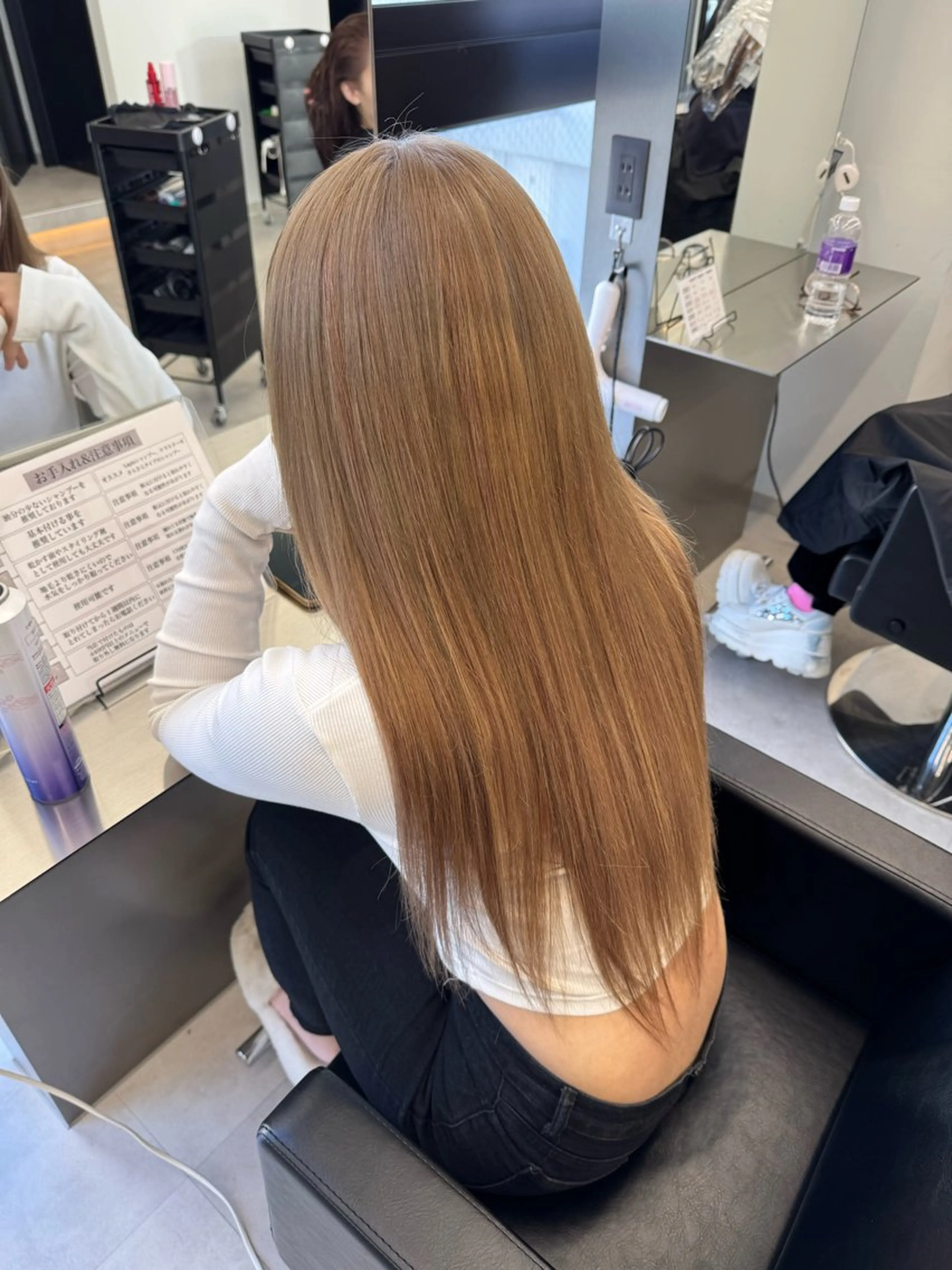 ロング カラー ボブ エクステ エクステ ハイトーン/エクステ /韓国ヘアKENTAのヘアスタイル