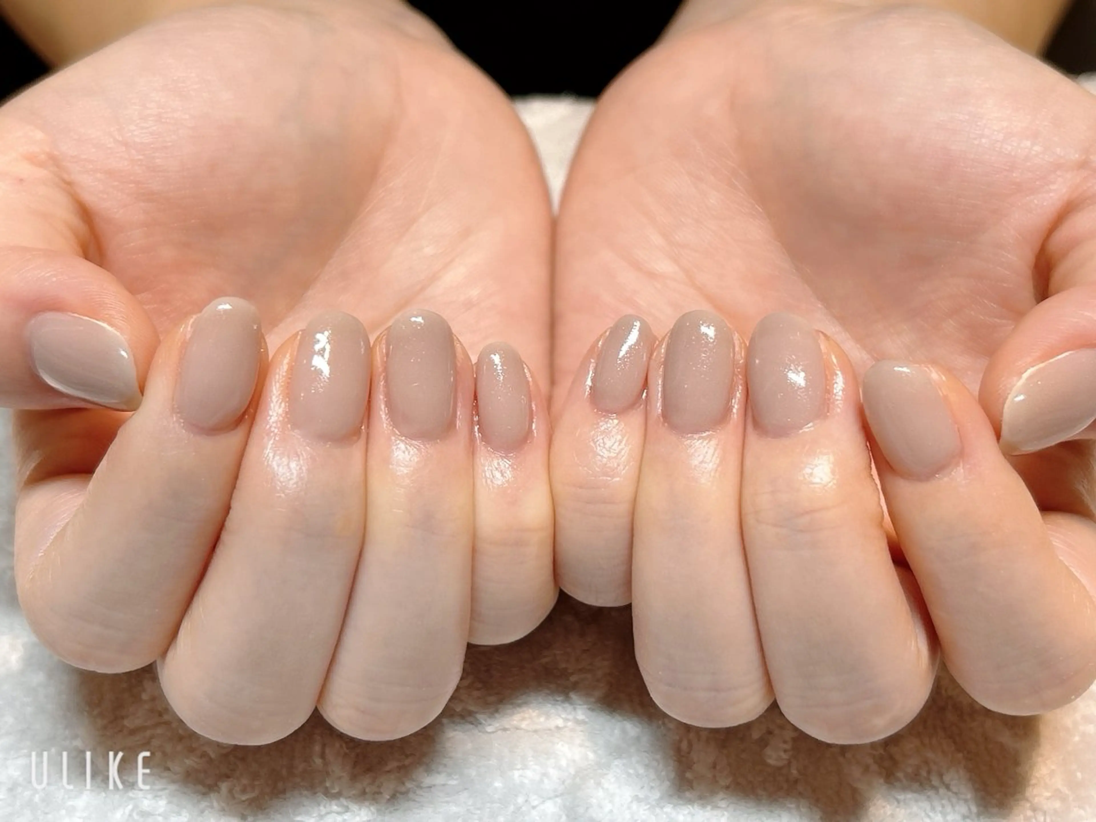 ネイル ラメ(グリッター) オフィスネイル ワンカラーネイル シンプルネイル オーダーメイド専門 takamiのネイルデザイン