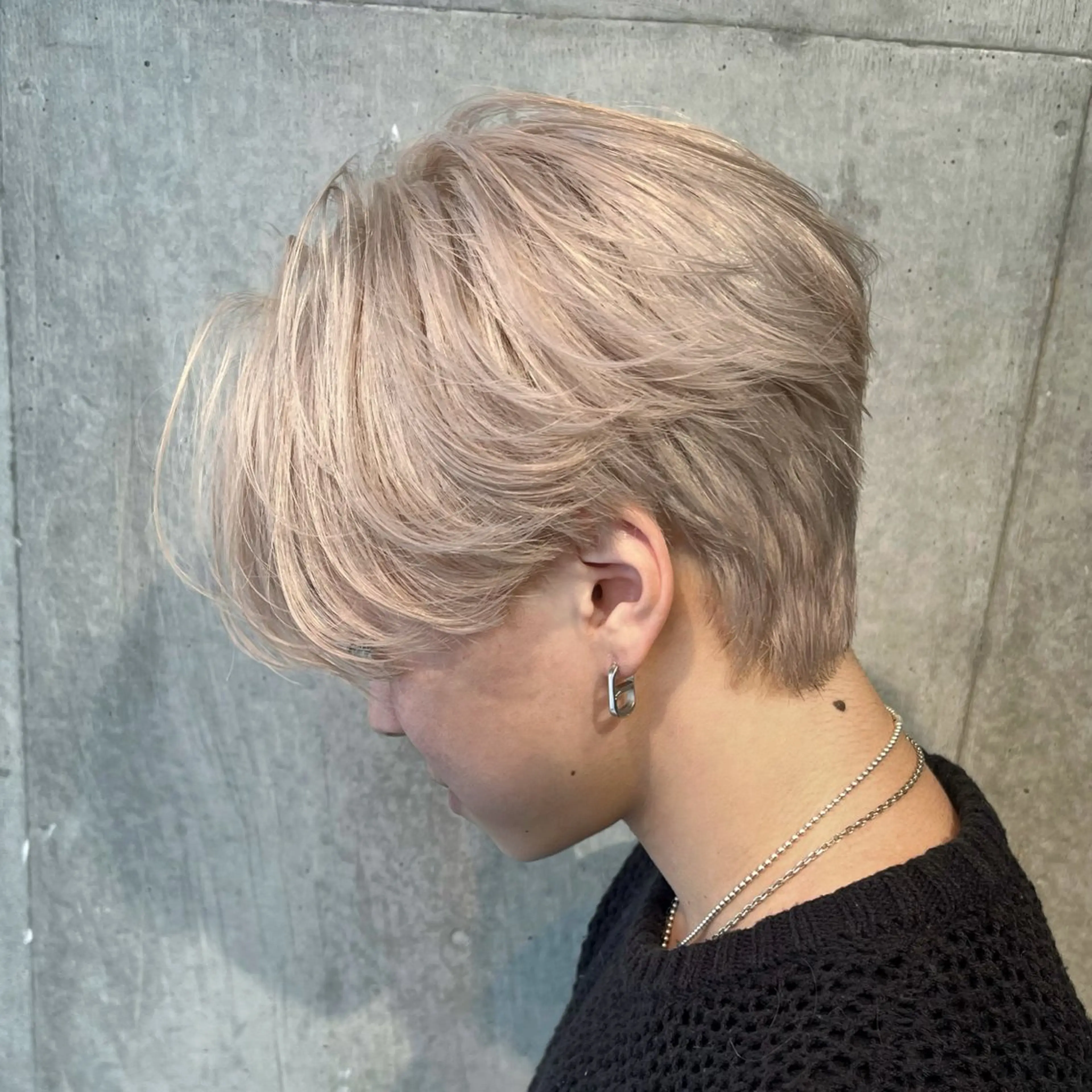 ショート メンズ メンズブリーチ 今だけカットカラー 無料！/陽平のヘアスタイル