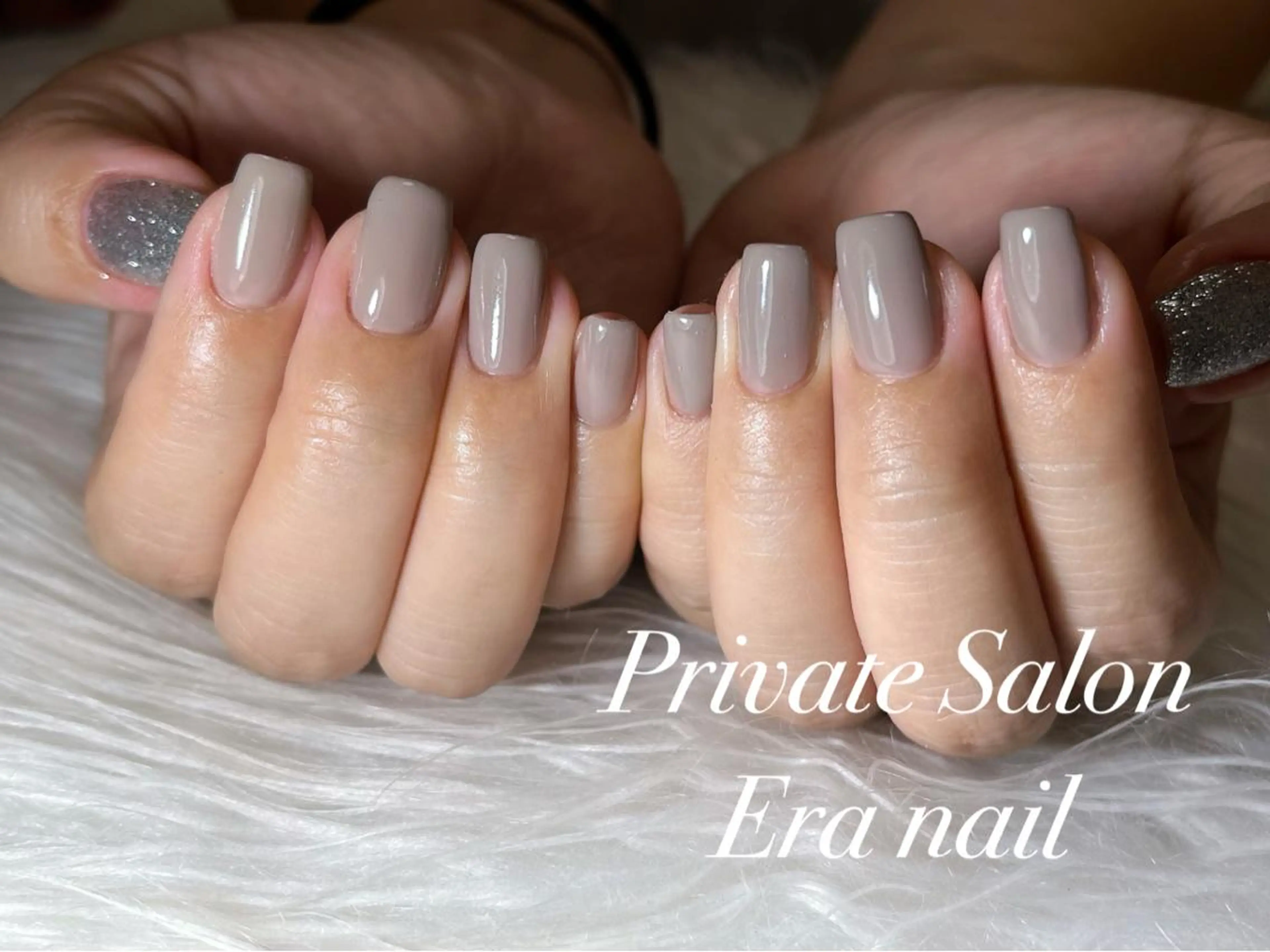 ネイル ワンカラーネイル ハンドネイル Era nailのネイルデザイン