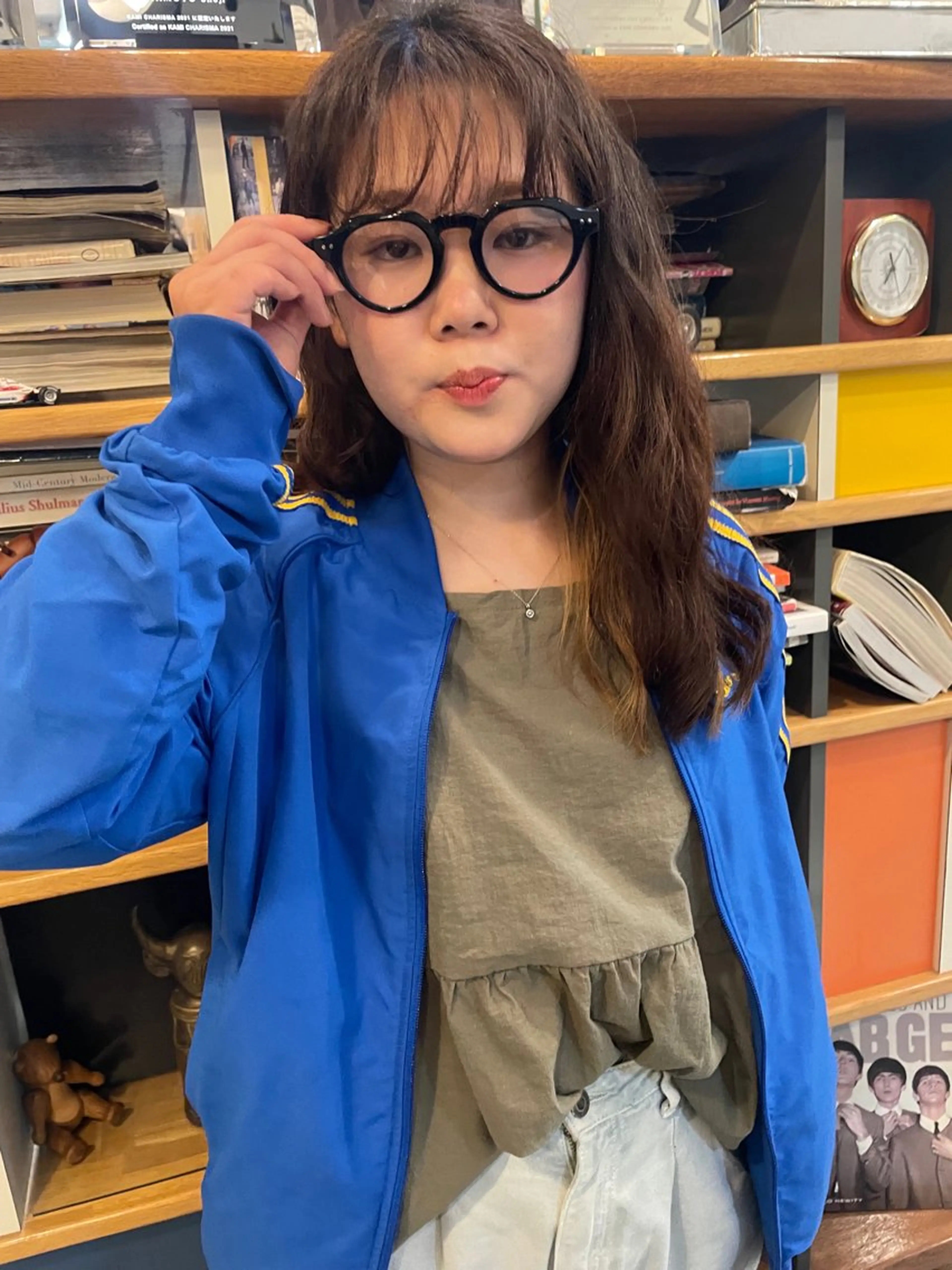 ロング パーマ パーマ 透明感カラー/パーマ hitomiのヘアスタイル