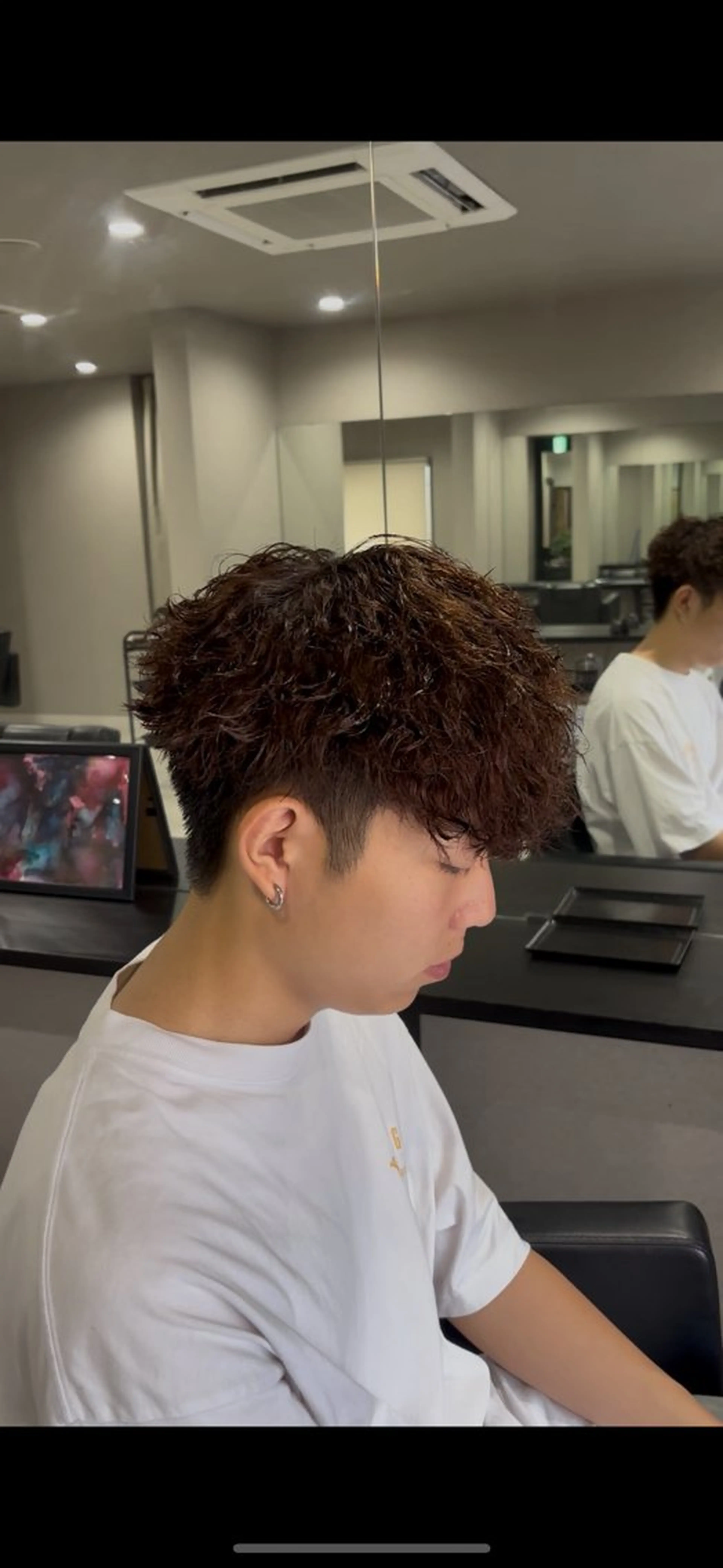 カラー 西村 杏のヘアスタイル