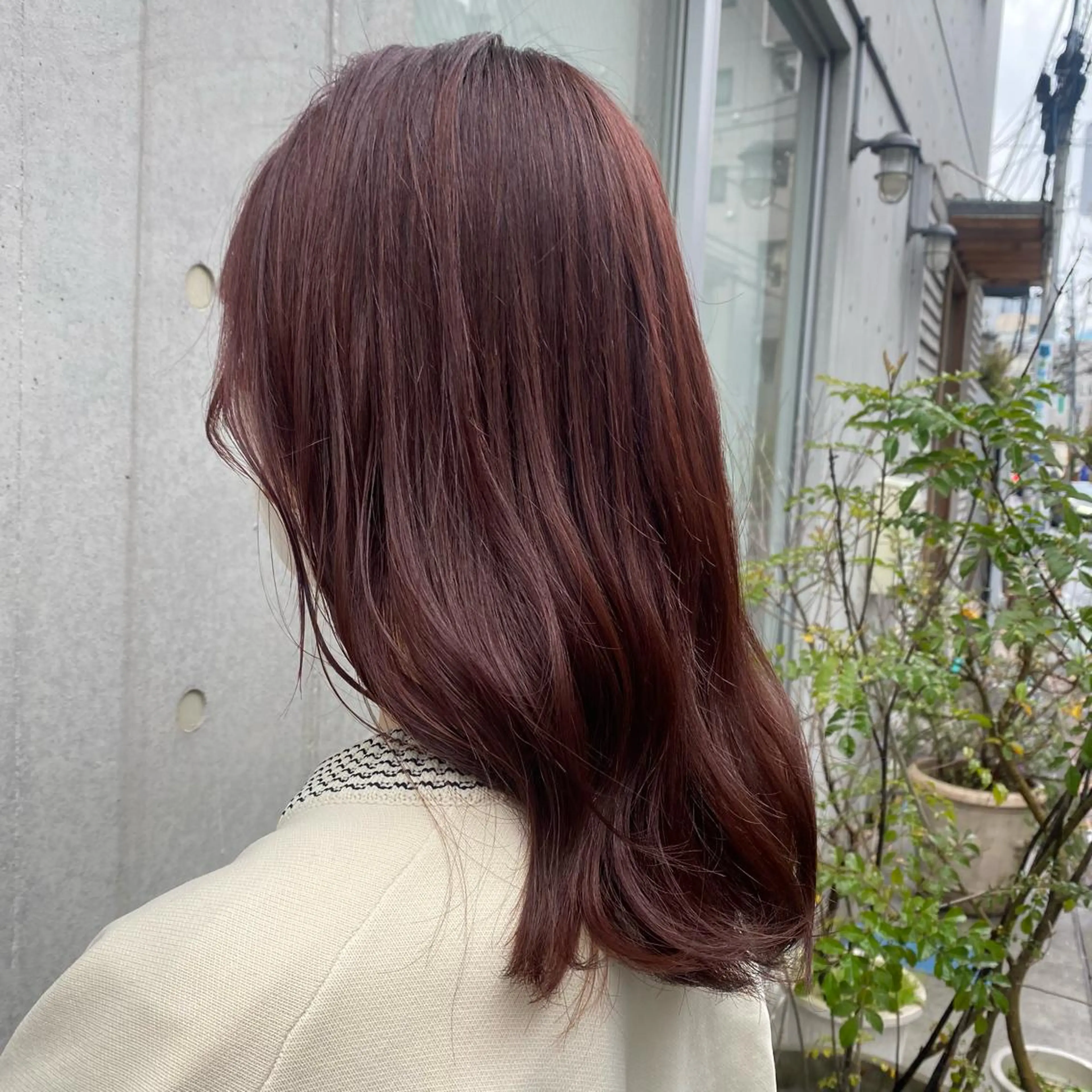 ミディアム カラー 🪭risa 暖色/レイヤー🪭のヘアスタイル